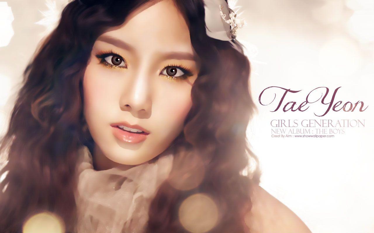 Pink_SNSD image taeyeon HD wallpaper and background photo