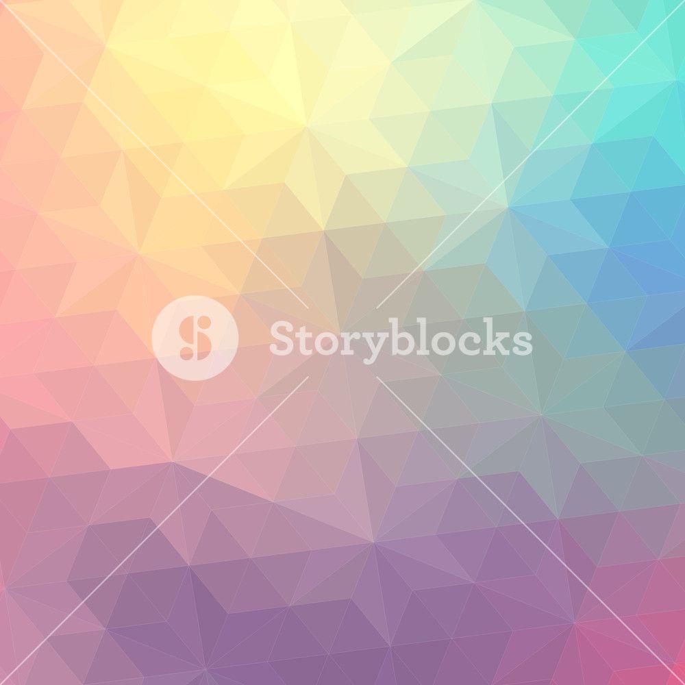 Retro Pattern Of Geometric Shapes. Colorful Mosaic Banner. Geometric