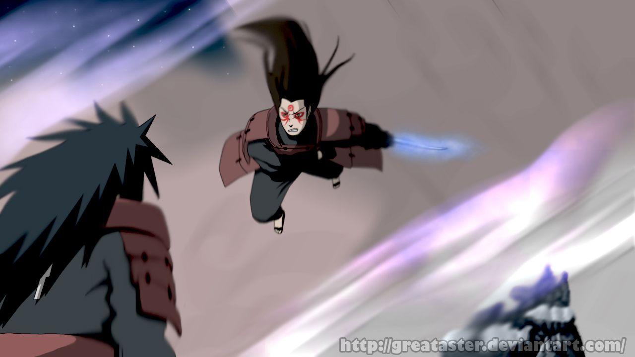 Pics Of Madara Vs Hashirama