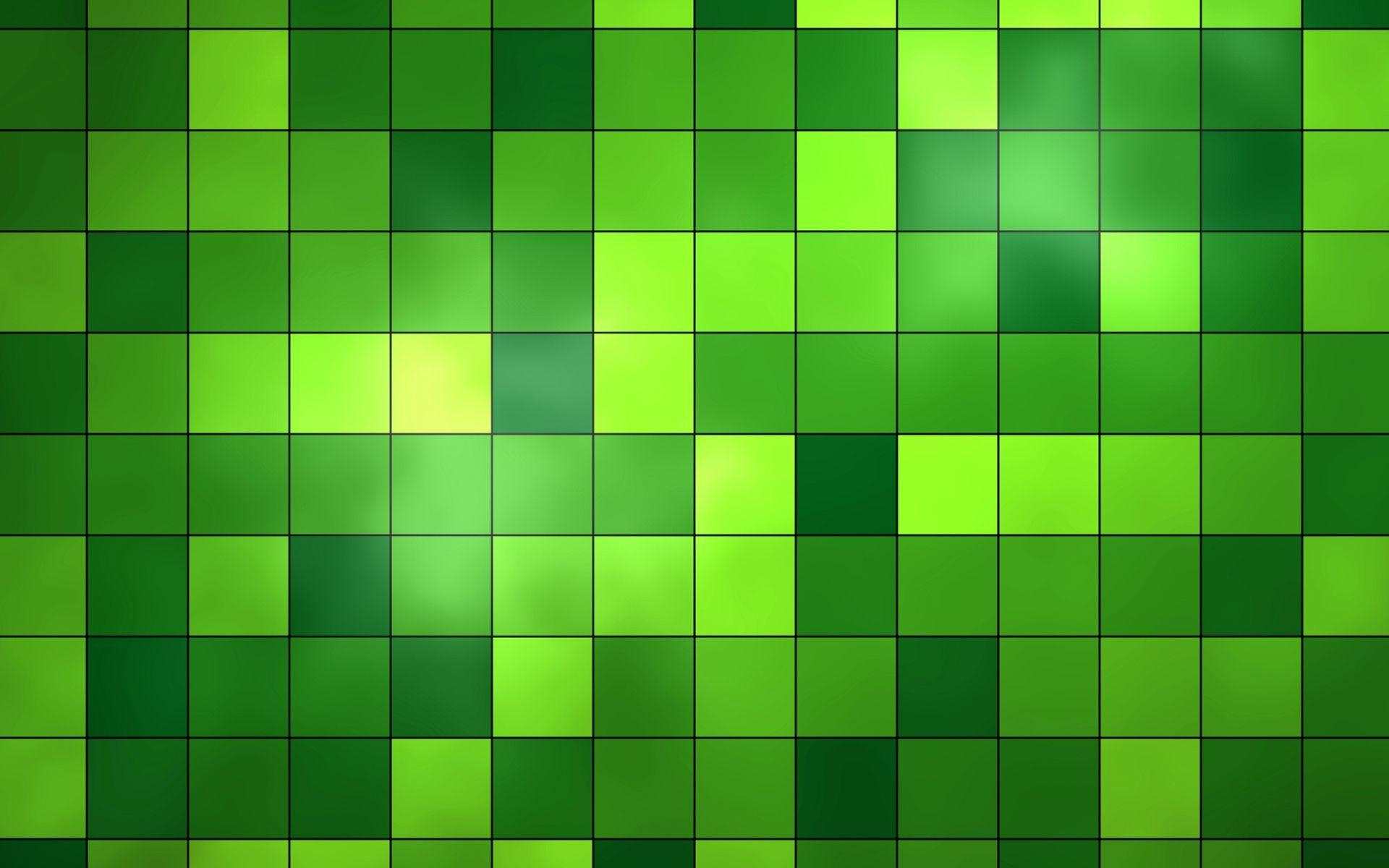 Green Squares. #pattern #green #color. Color!. Green