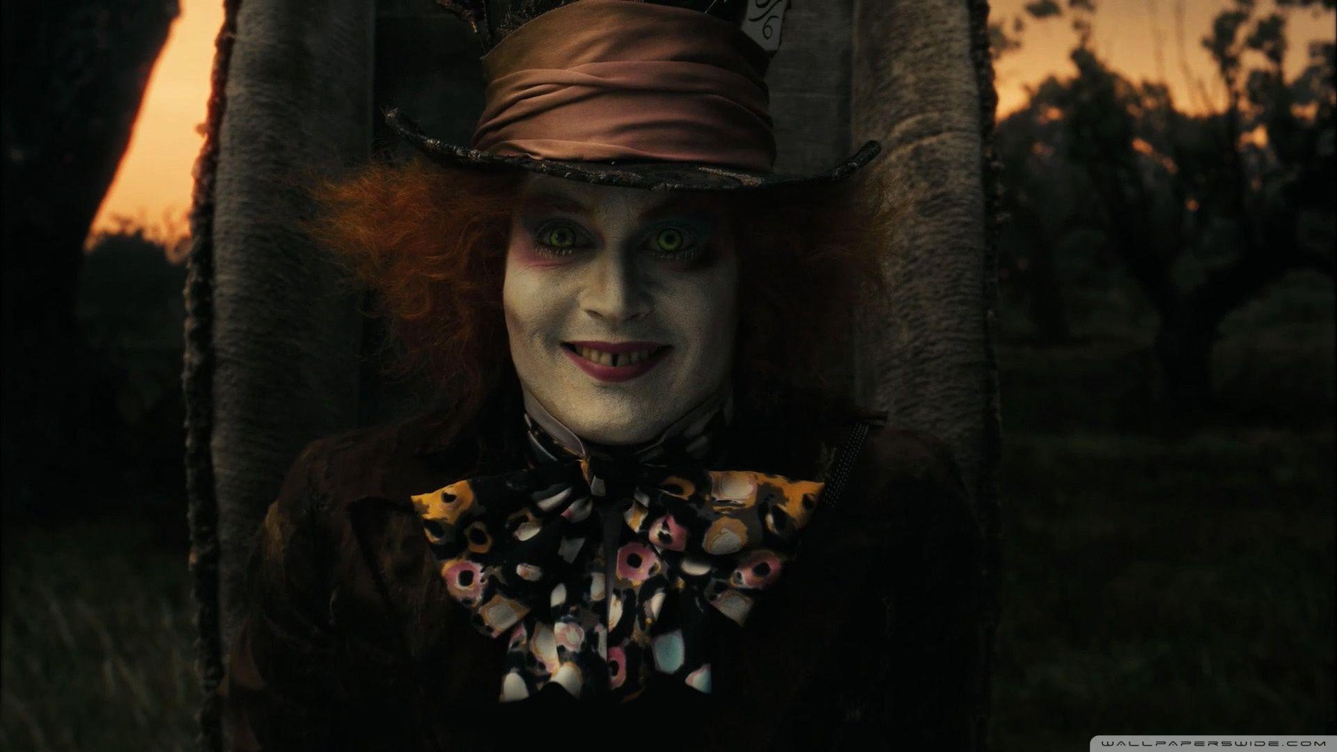 Mad Hatter, Alice In Wonderland (2010) ❤ 4K HD Desktop Wallpaper