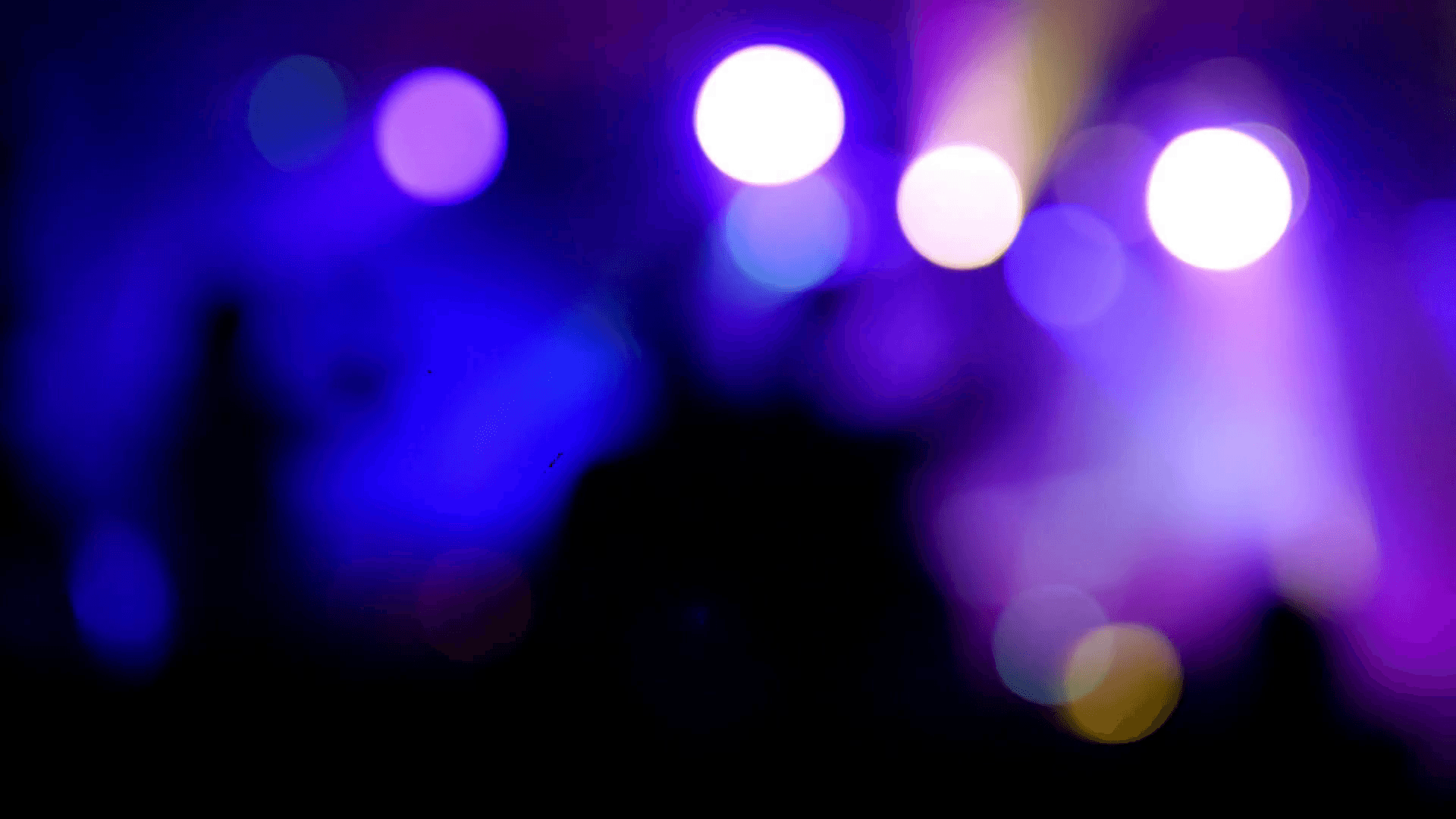 Lighting on stage at a rock concert, blurred background Stock Video