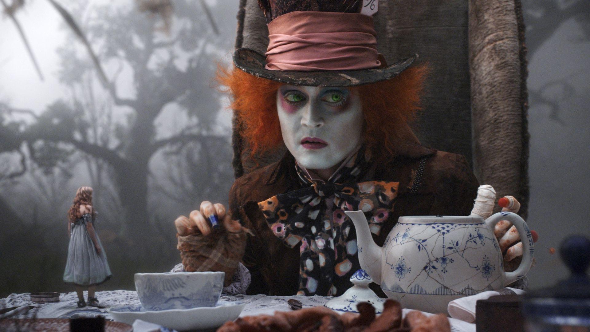 Alice In Wonderland, Mad Hatter, Johnny Depp Wallpaper