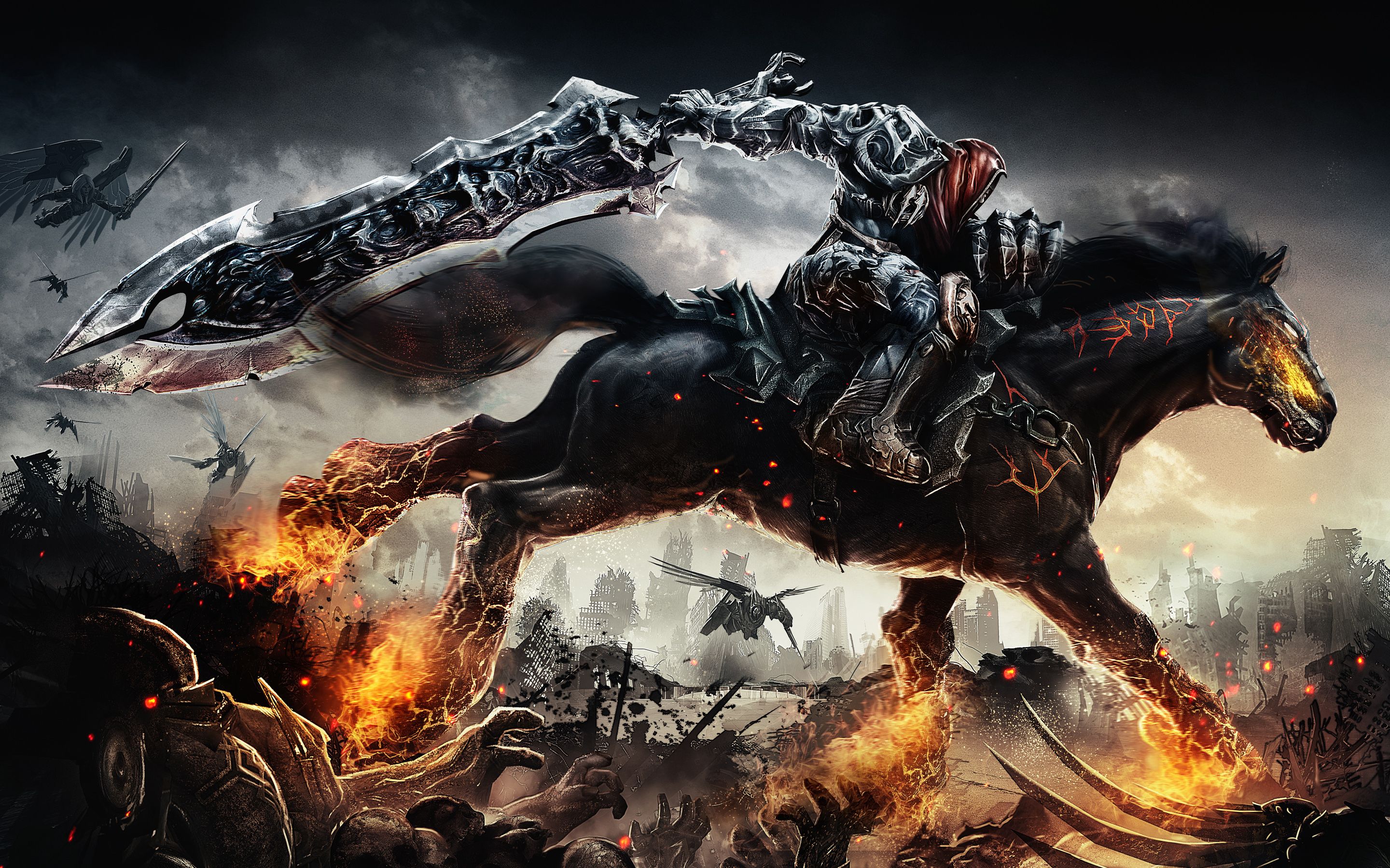Darksiders Wrath Of War PS3 Wallpaper Other Games Wallpaper Res
