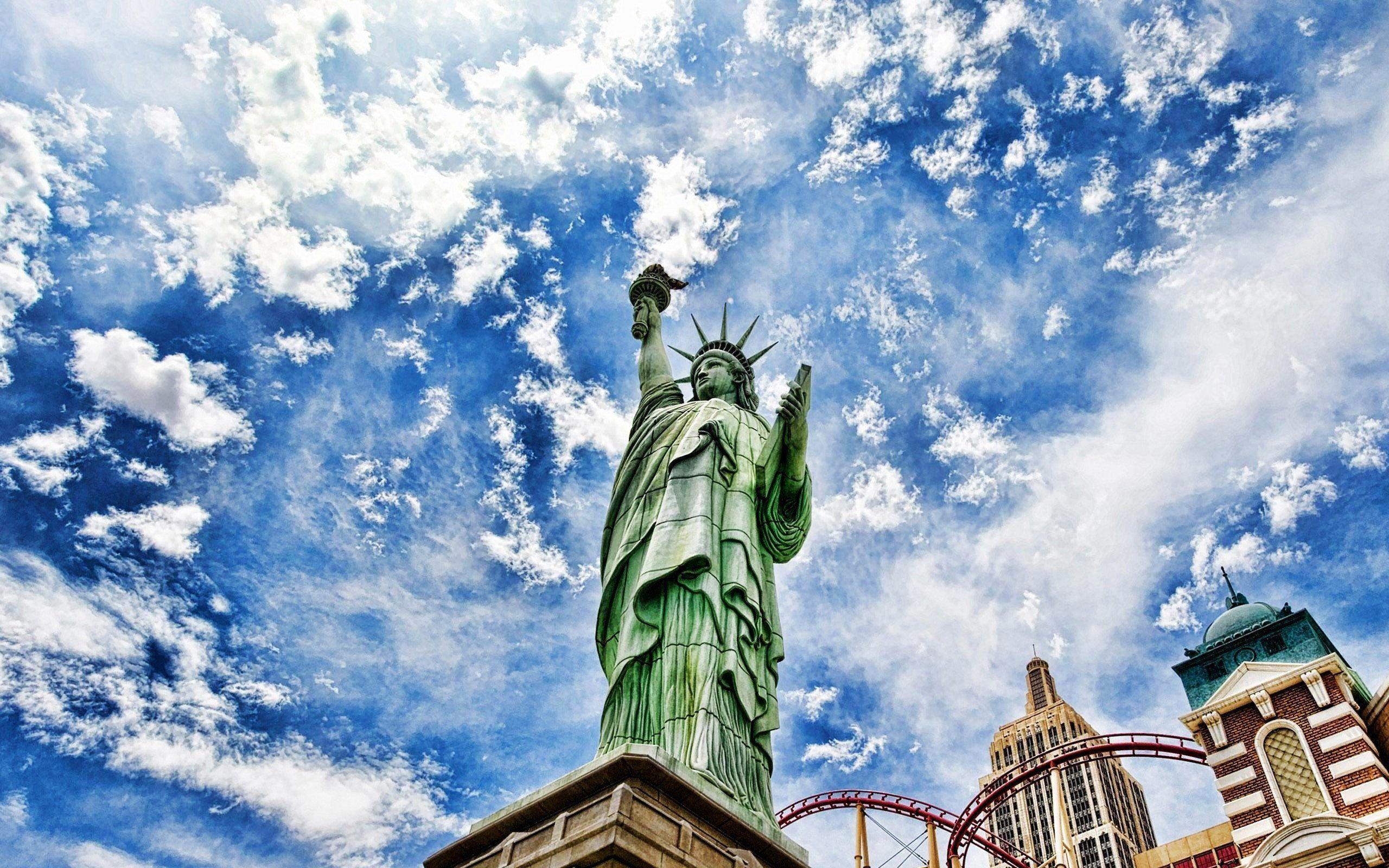 Statue of Liberty HD 1366x768 HD Wallpaper From Gallsource.com. PC