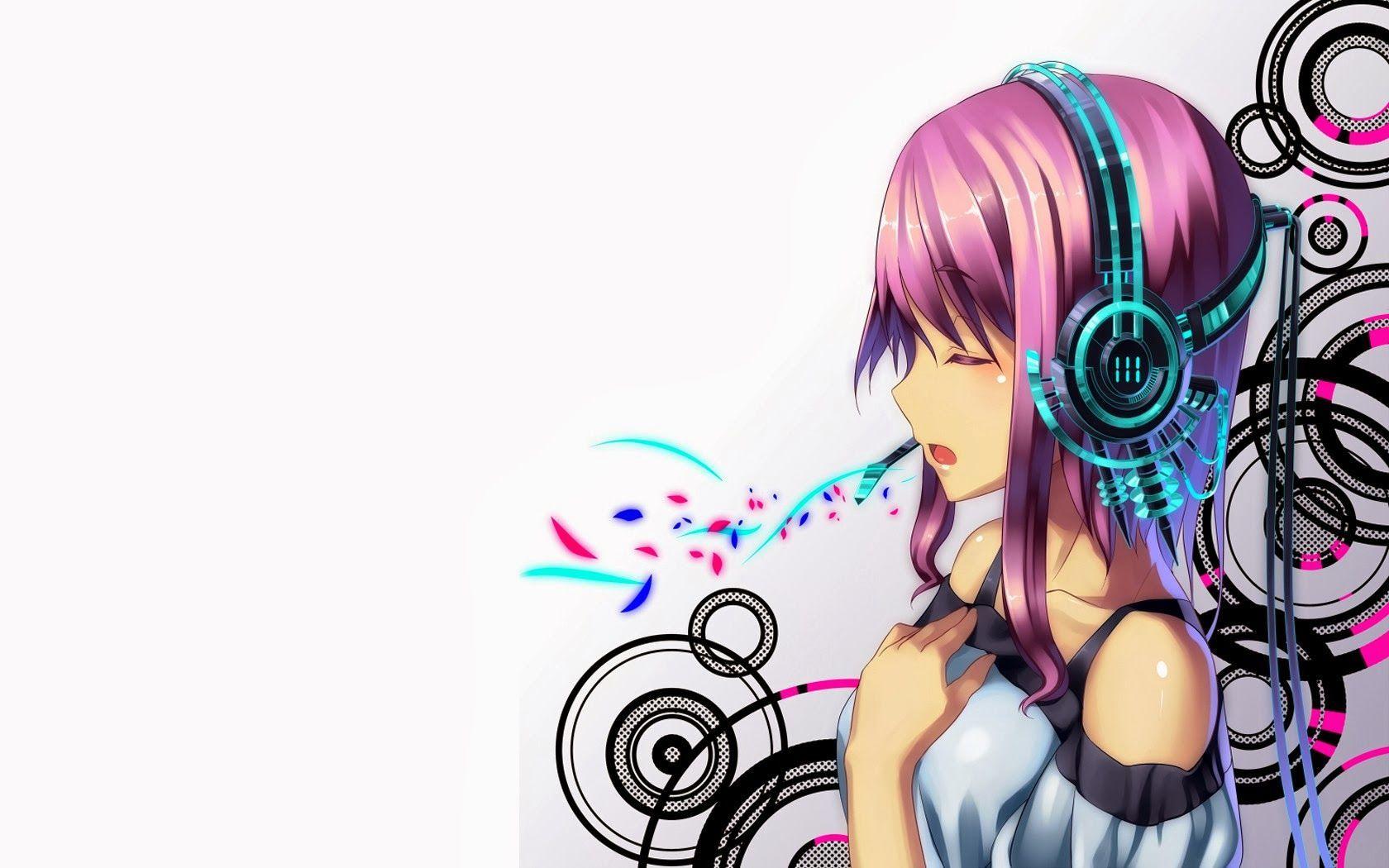 Free Anime Headphones Wallpaper Background at Cool Monodomo