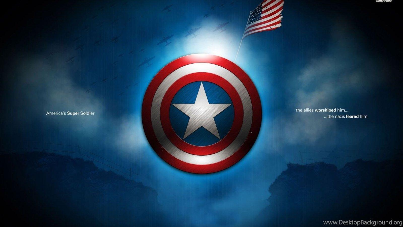Avengers Logo Wallpaper Desktop Background