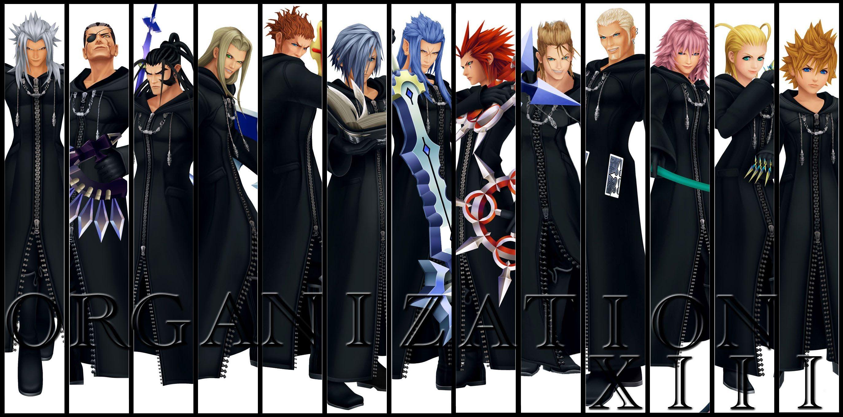Kingdom Hearts II Organisation XIII Costumes 3