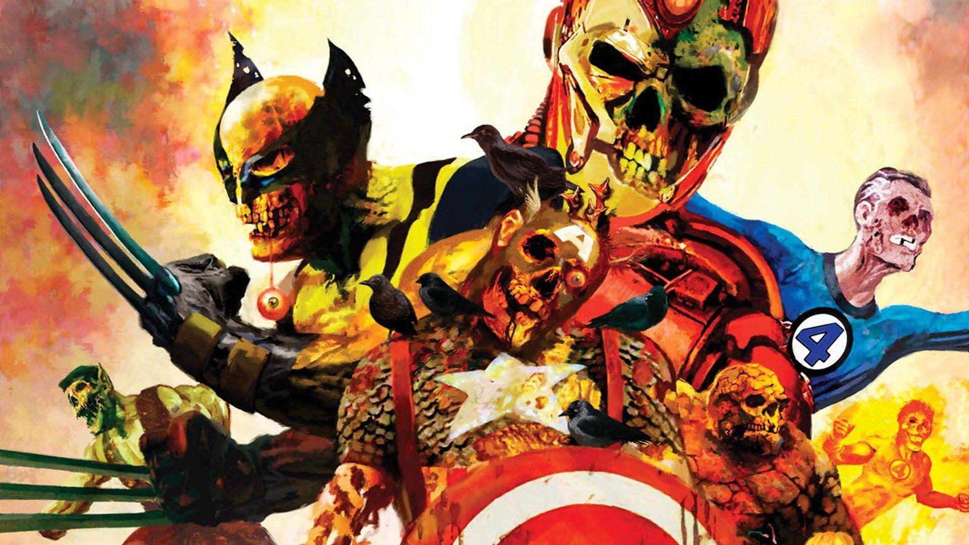 Marvel Zombies HD Wallpaper and Background Image