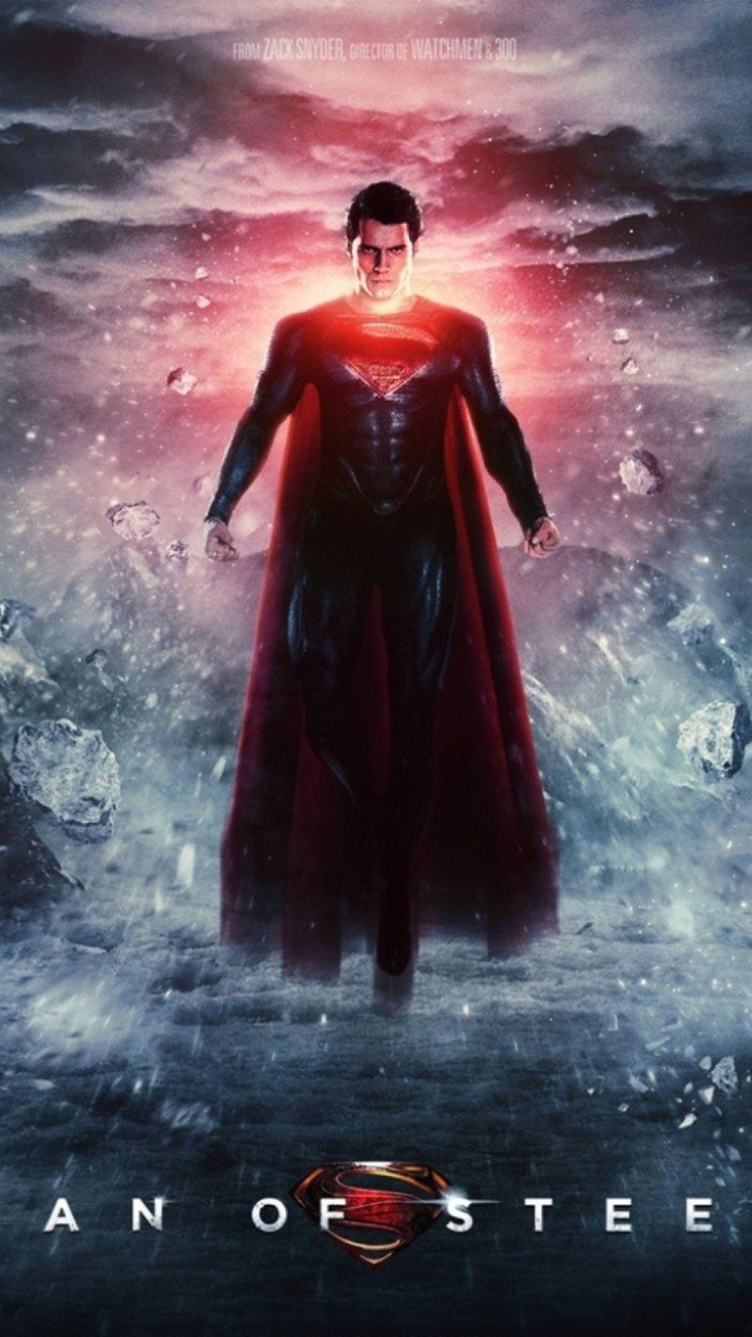 Man Of Steel Superman iPhone Wallpaper