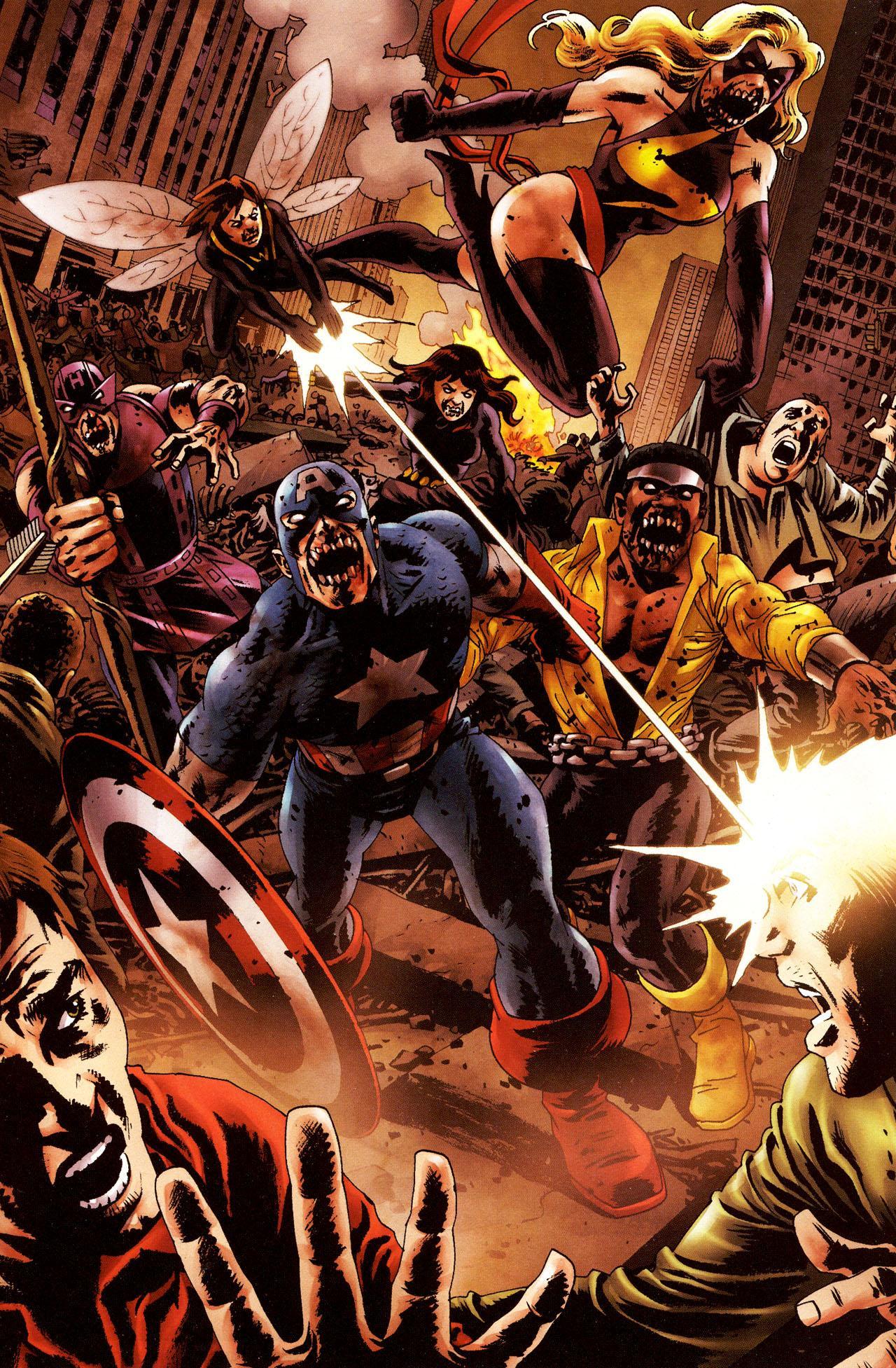 Marvel Zombies Supreme Comic Wallpaper