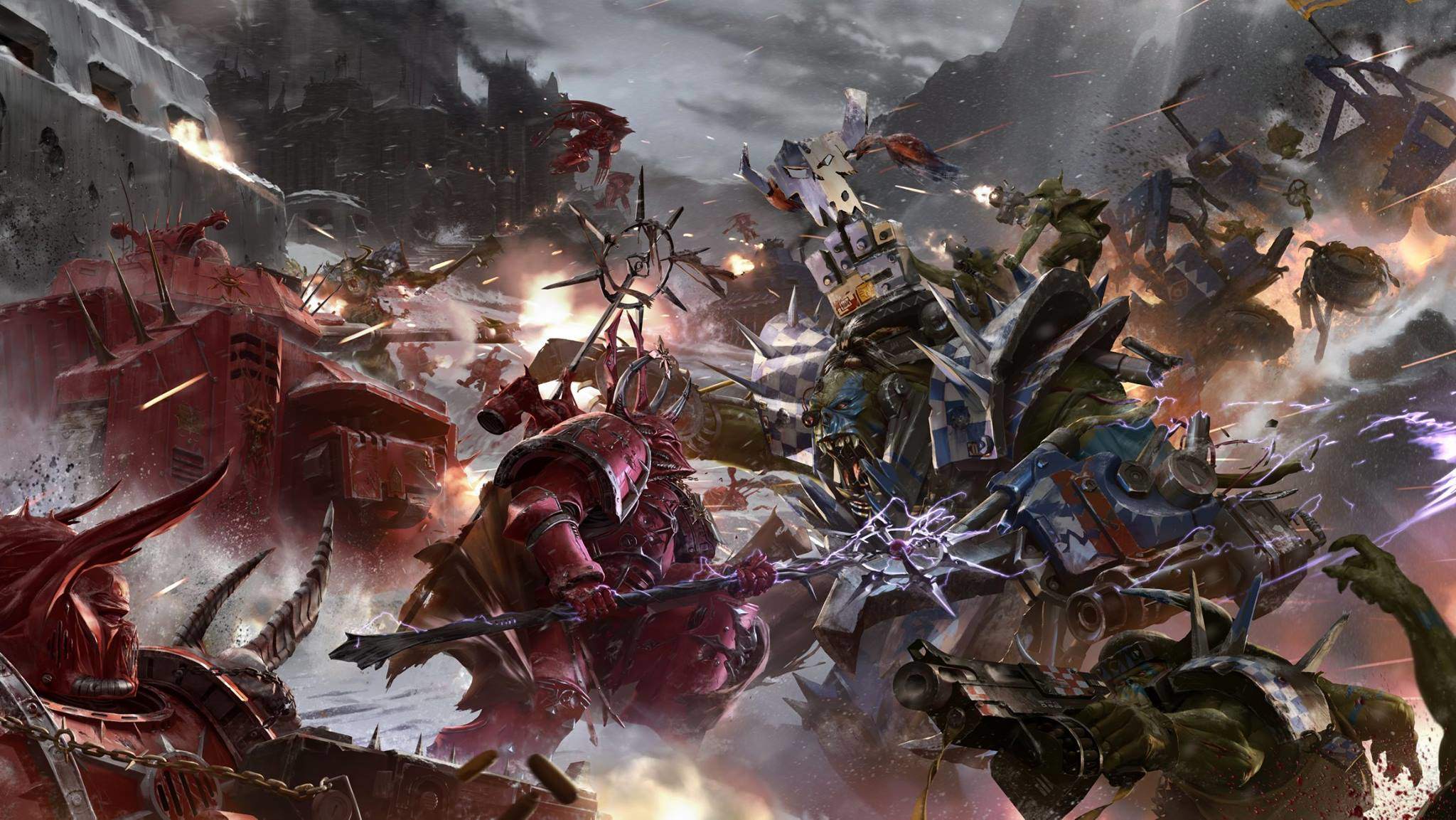 Warhammer 40K Game Wallpaper HD. iCon Wallpaper HD