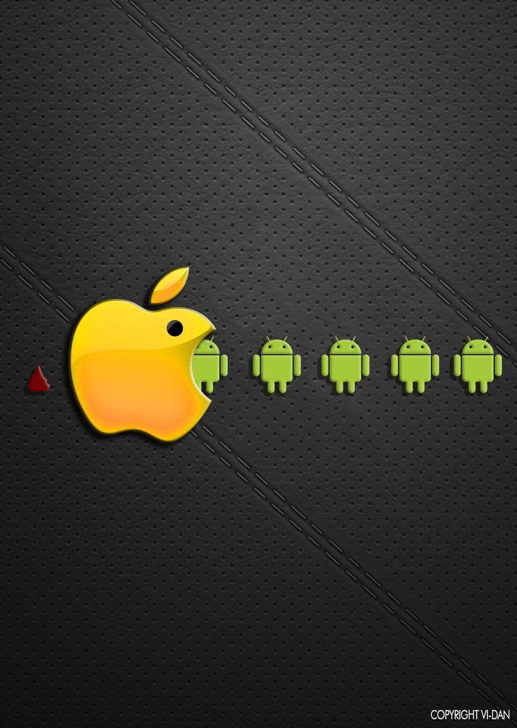 Android Vs Apple 2K wallpaper download