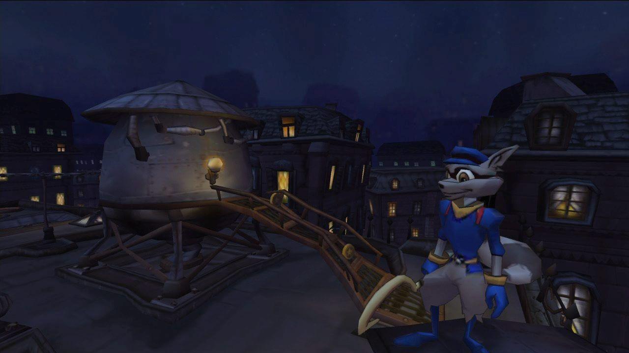Sly Raccoon image Sly on roof. HD wallpaper and background photo