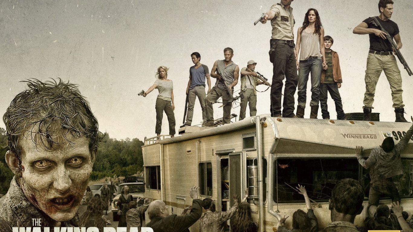 The Walking Dead Computer Wallpaper, Desktop Background 1366x768
