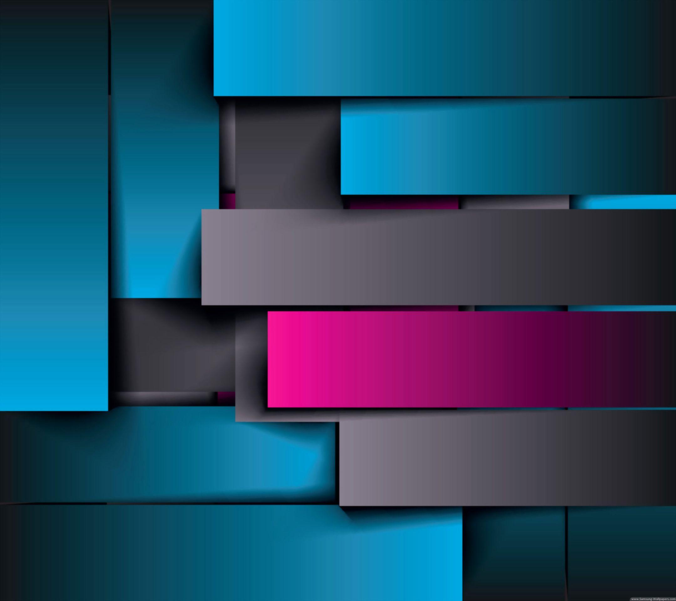 3D Color Abstract Lock Screen 2160x1920 Samsung Galaxy S4 Wallpaper