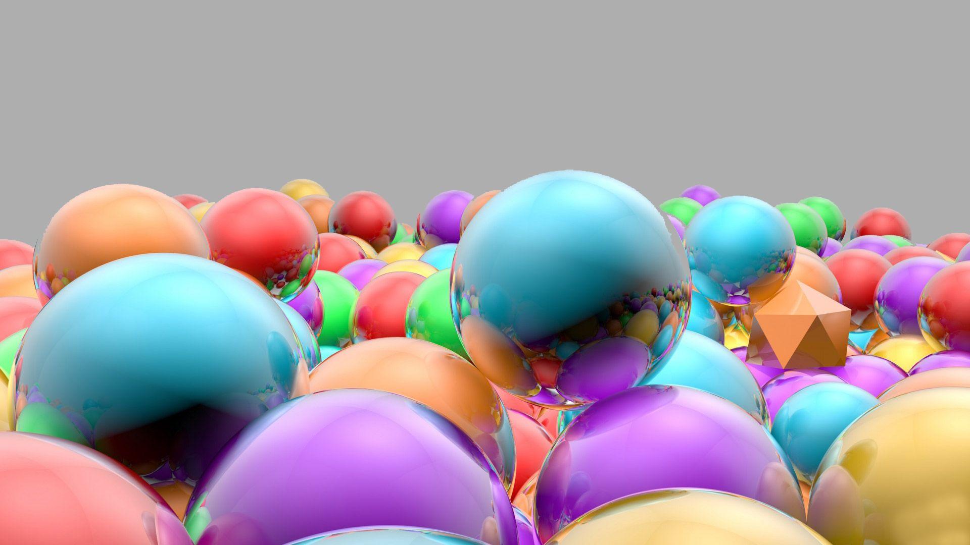 3D Colorful Balls