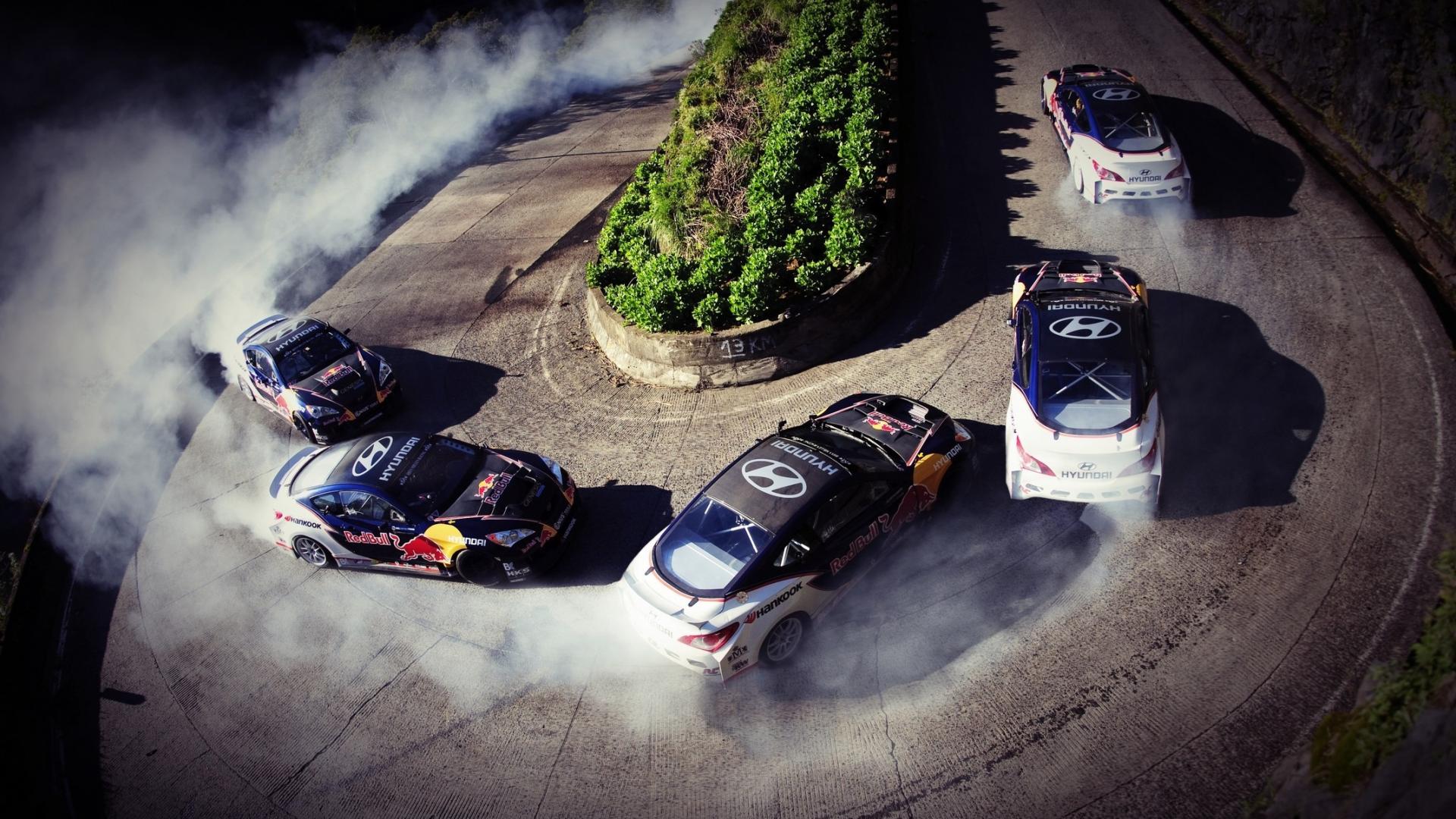 Cars hyundai drift wallpaper