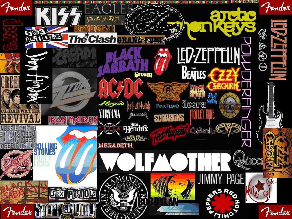 rock logo wallpaper