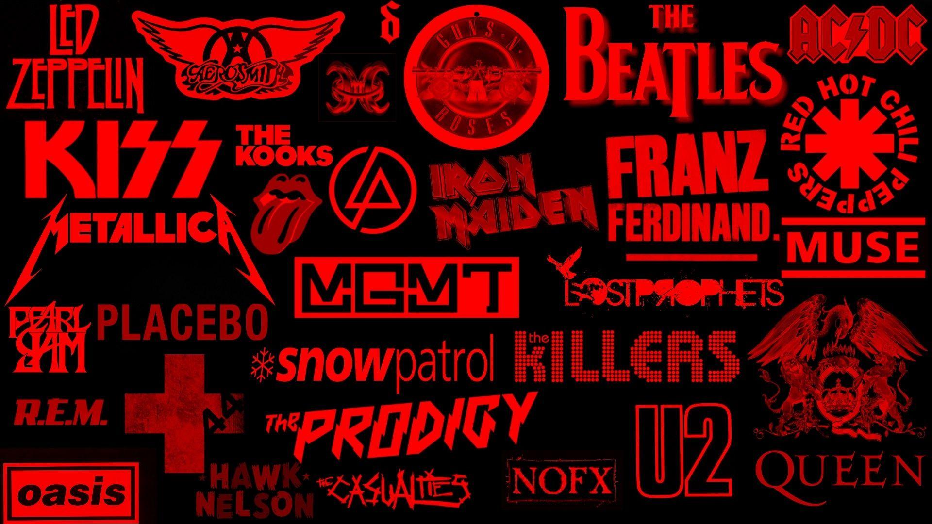 most rock band logos wallpaper 1841. Rock wallpaper