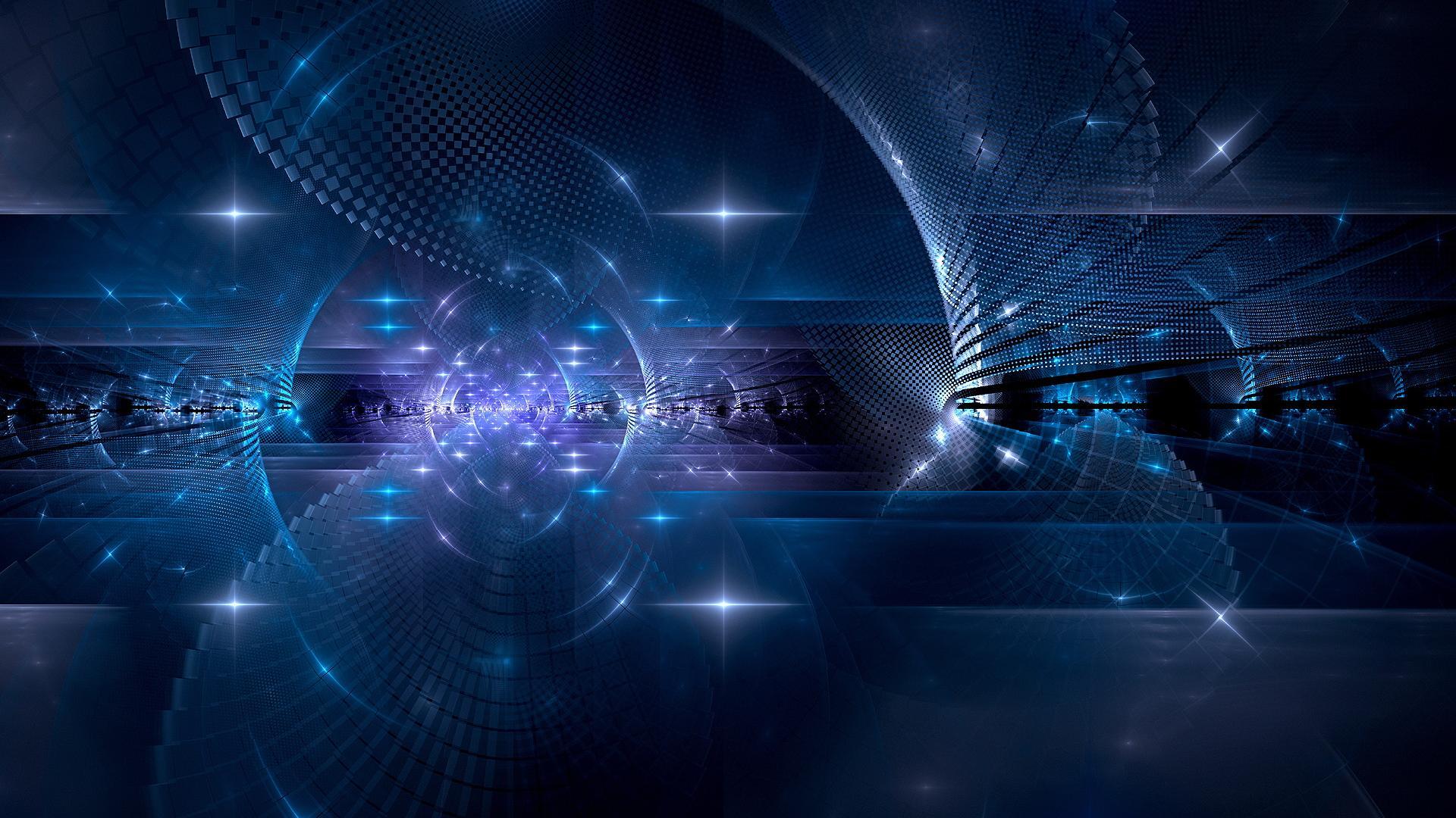 3D HD Wallpaper 1920x1080 Wallpaperafari Blue Design Desktop