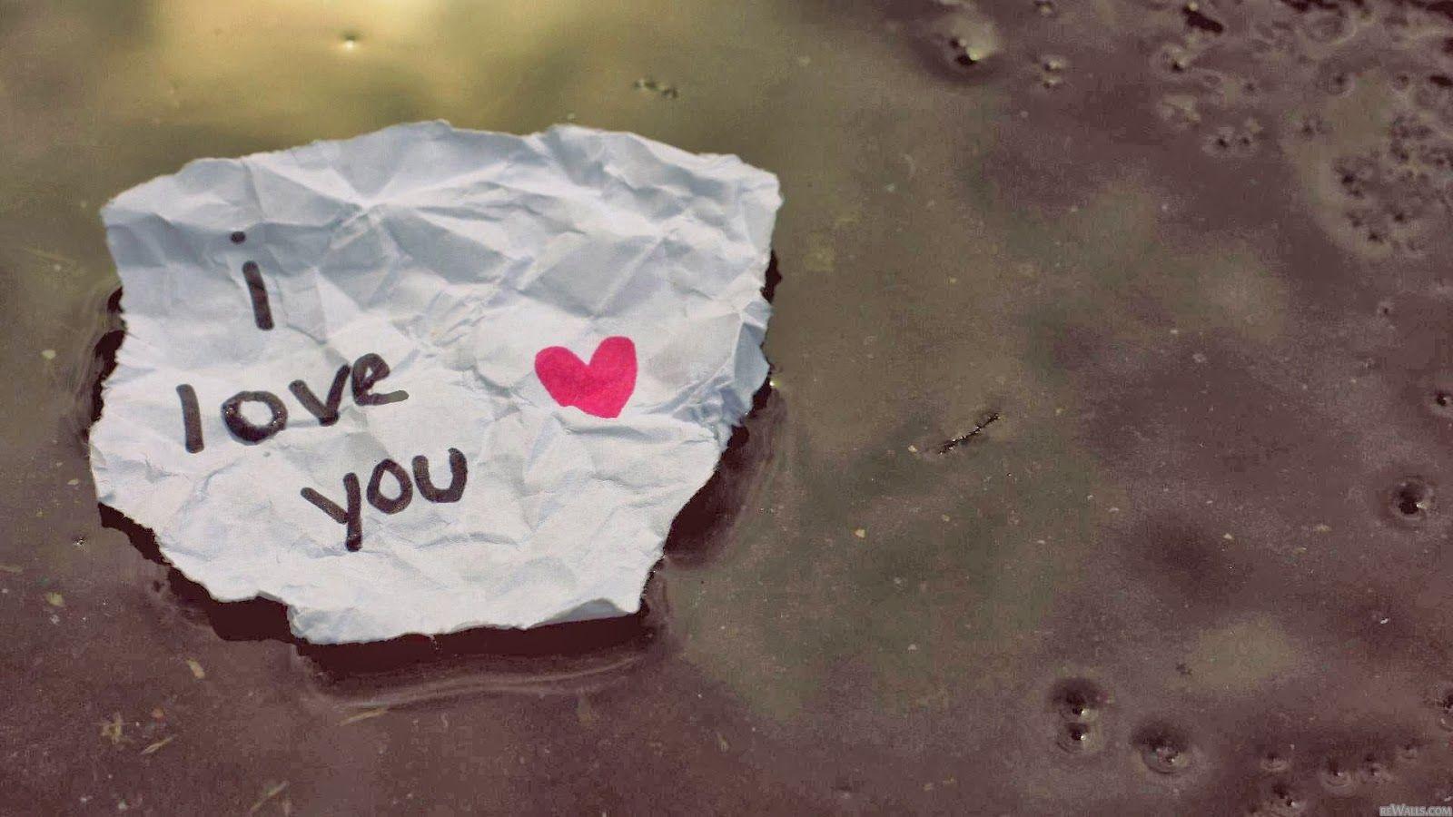 Background I Love You Text Picture For Facebook HD Image On Full