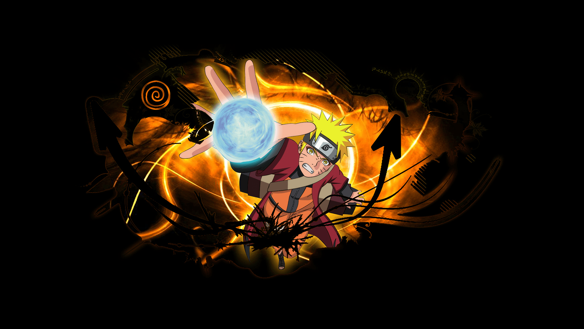 Wallpaper Naruto, Uzumaki Naruto, Rasengan