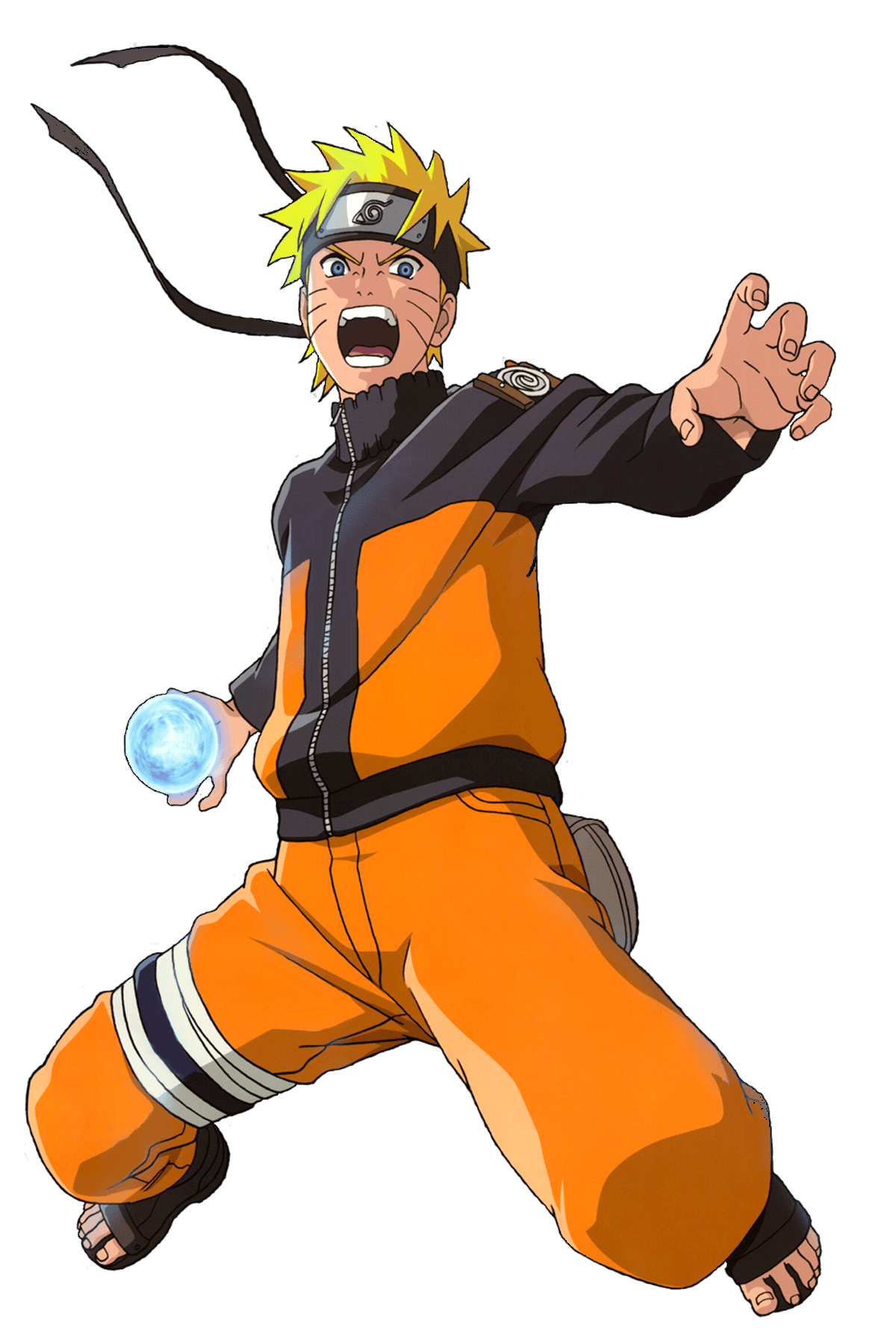 Render Naruto Rasengan HD Image Wallpaper for iPad
