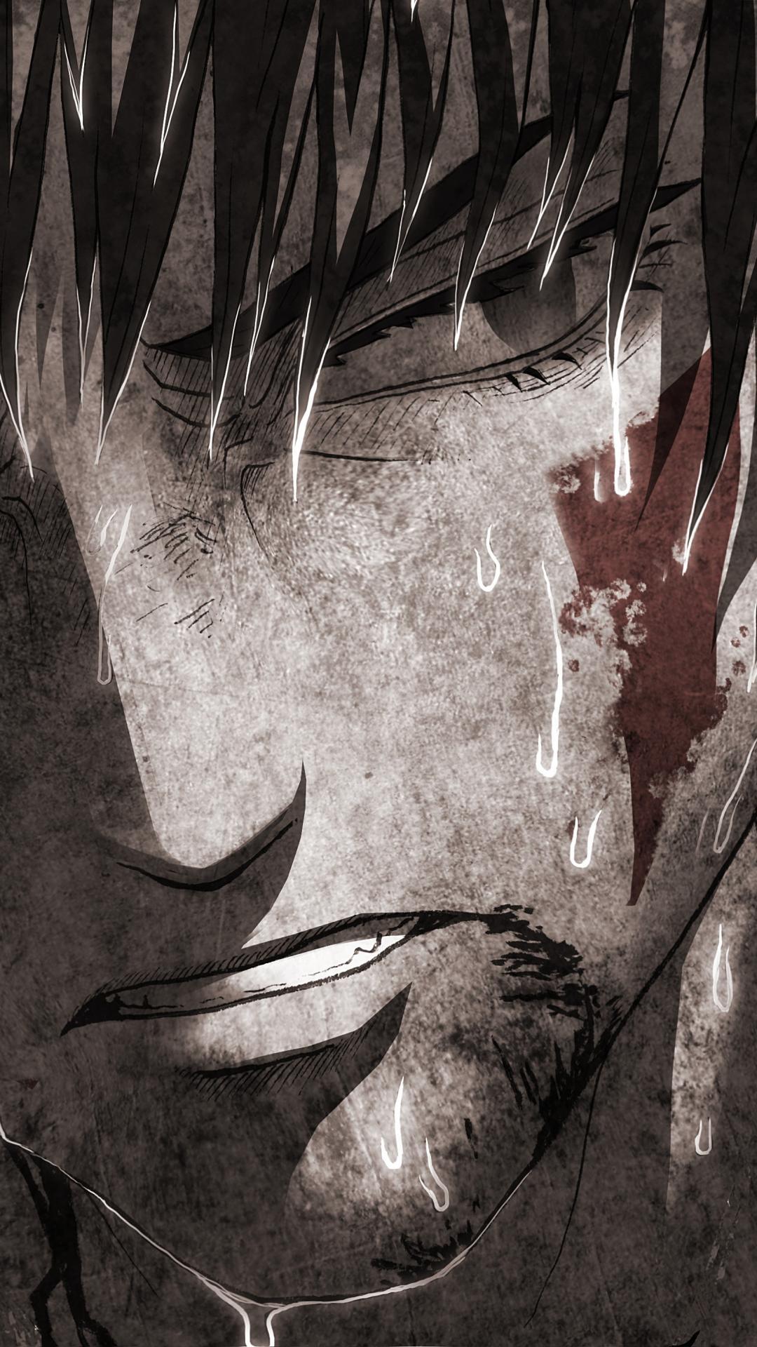 Faces facial mark kiba inuzuka wet hair wallpaper