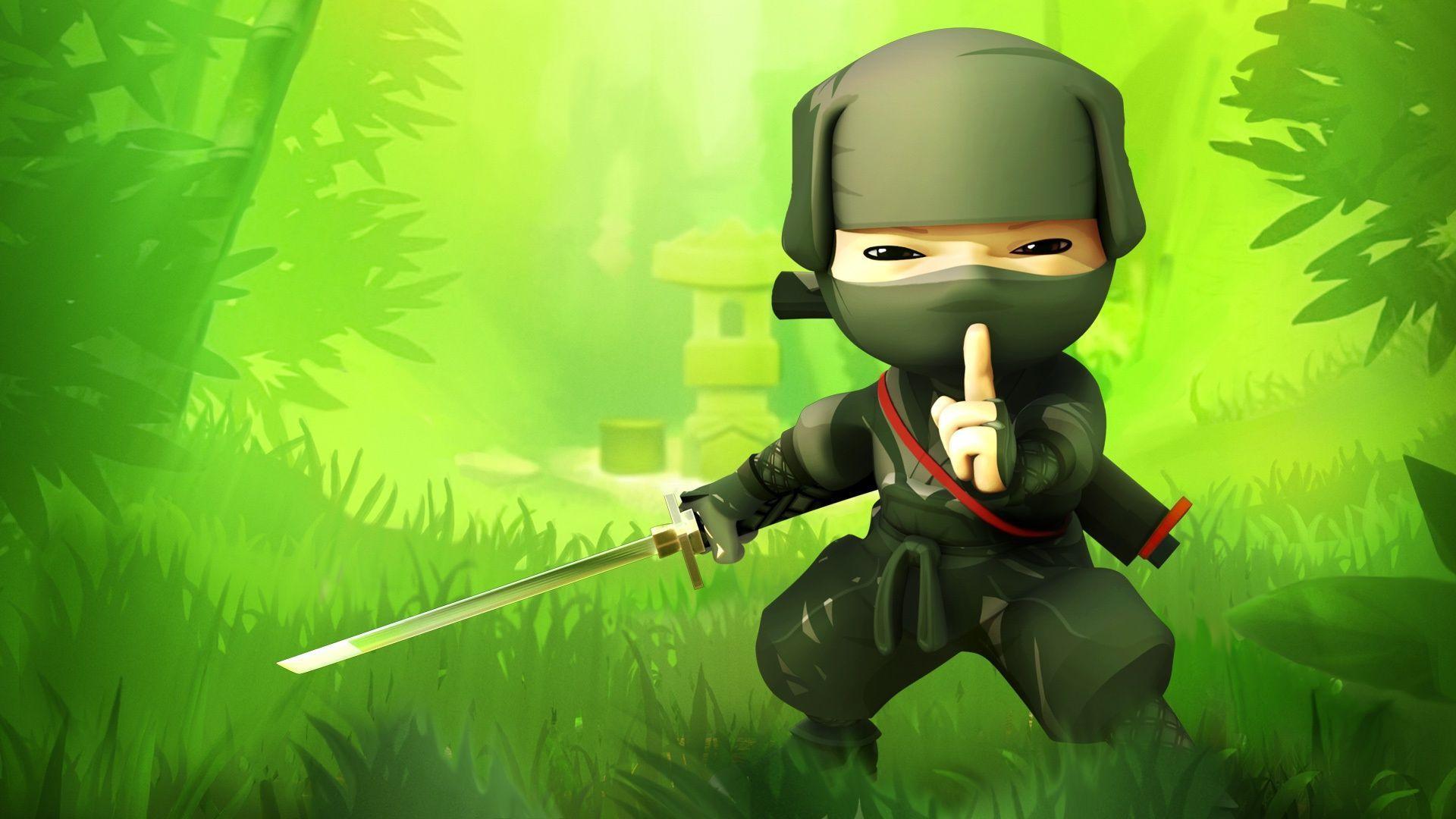 Ninja in Mini Ninjas HD desktop wallpaper, Widescreen, High