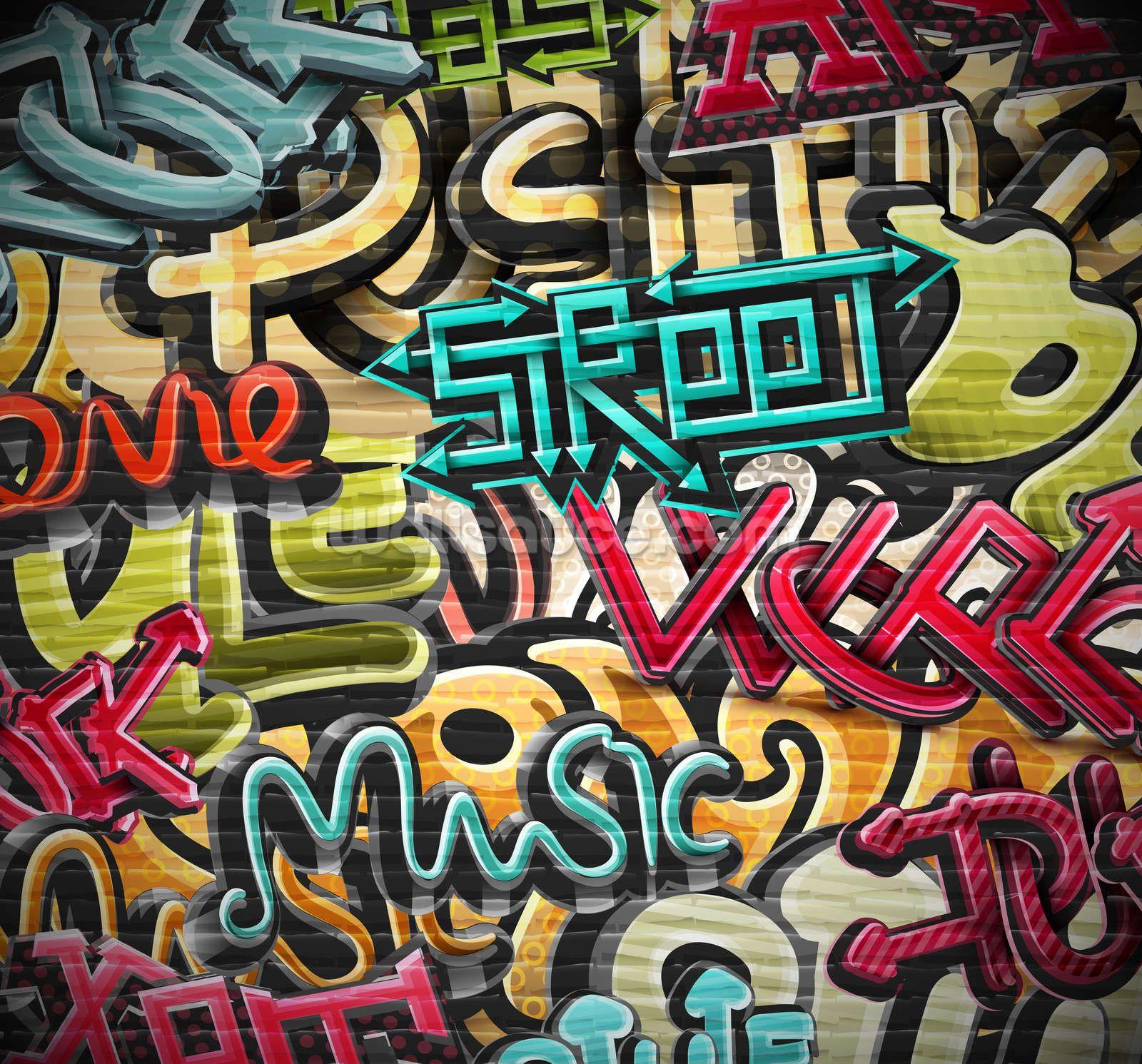 Street Graffiti Wallpaper Graffiti Wallpaper Wall Mural