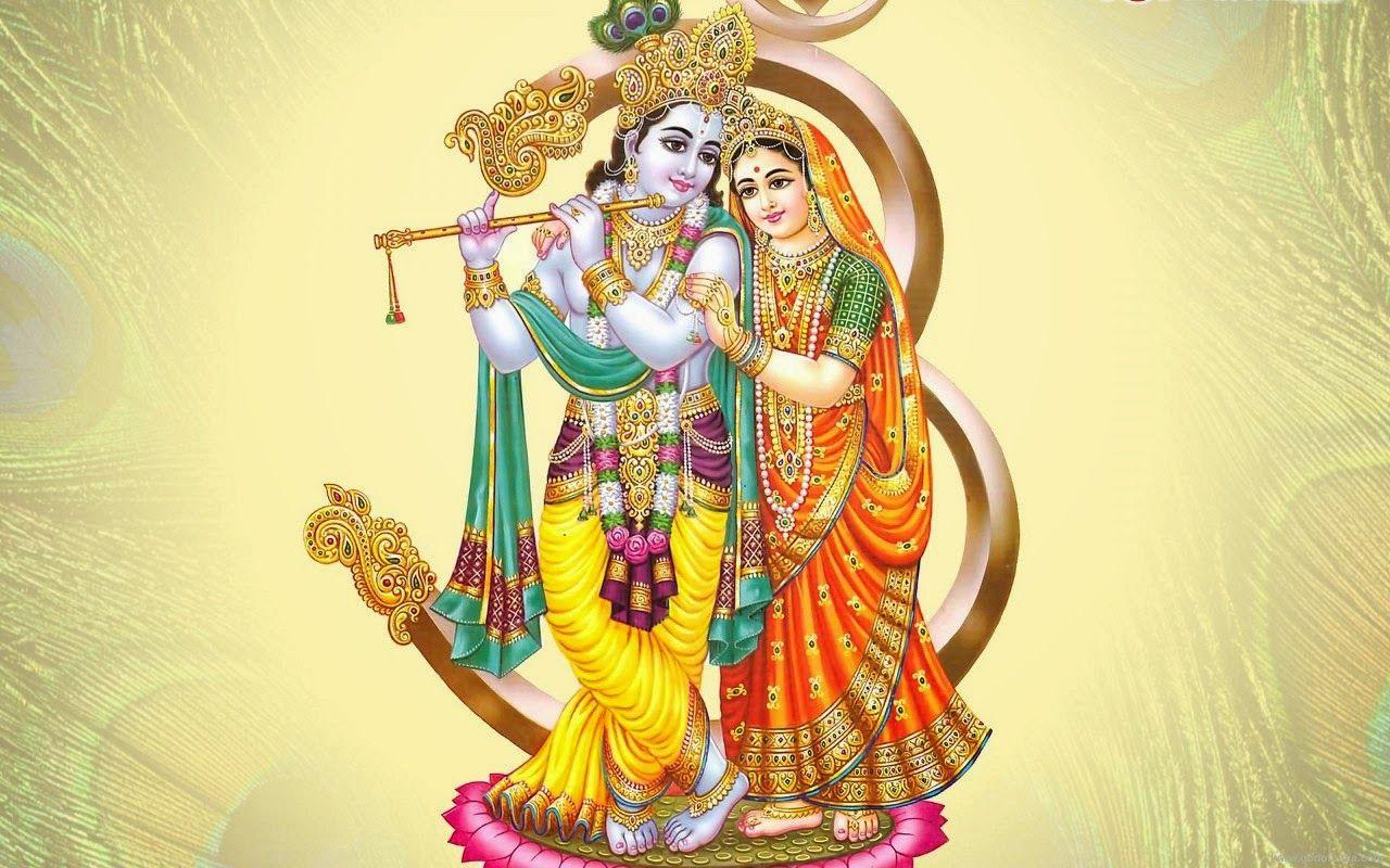 Wallpaper Krishna God