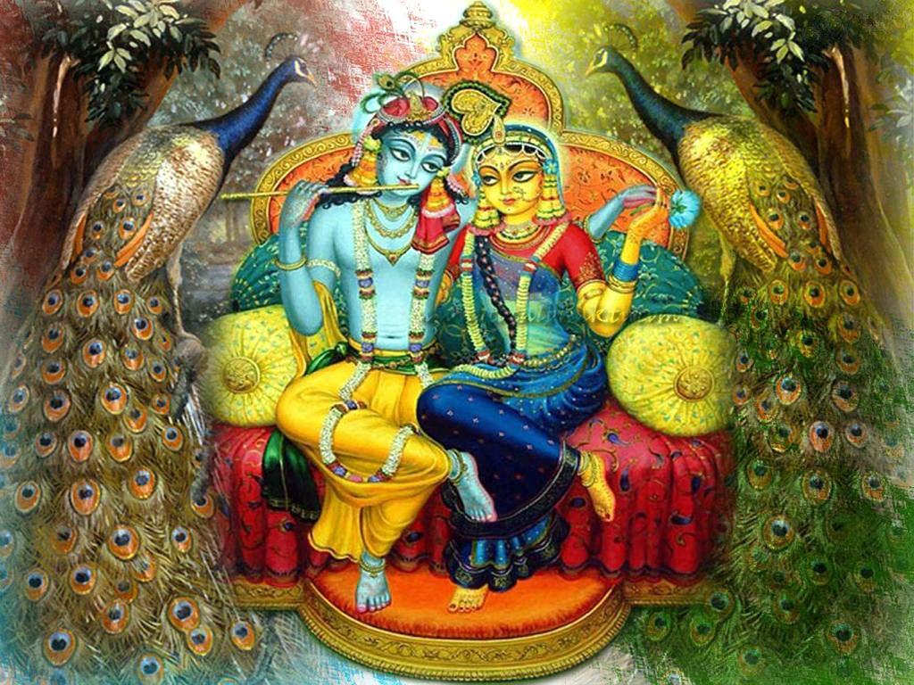 Radha and Krishna God HD Wallpaper
