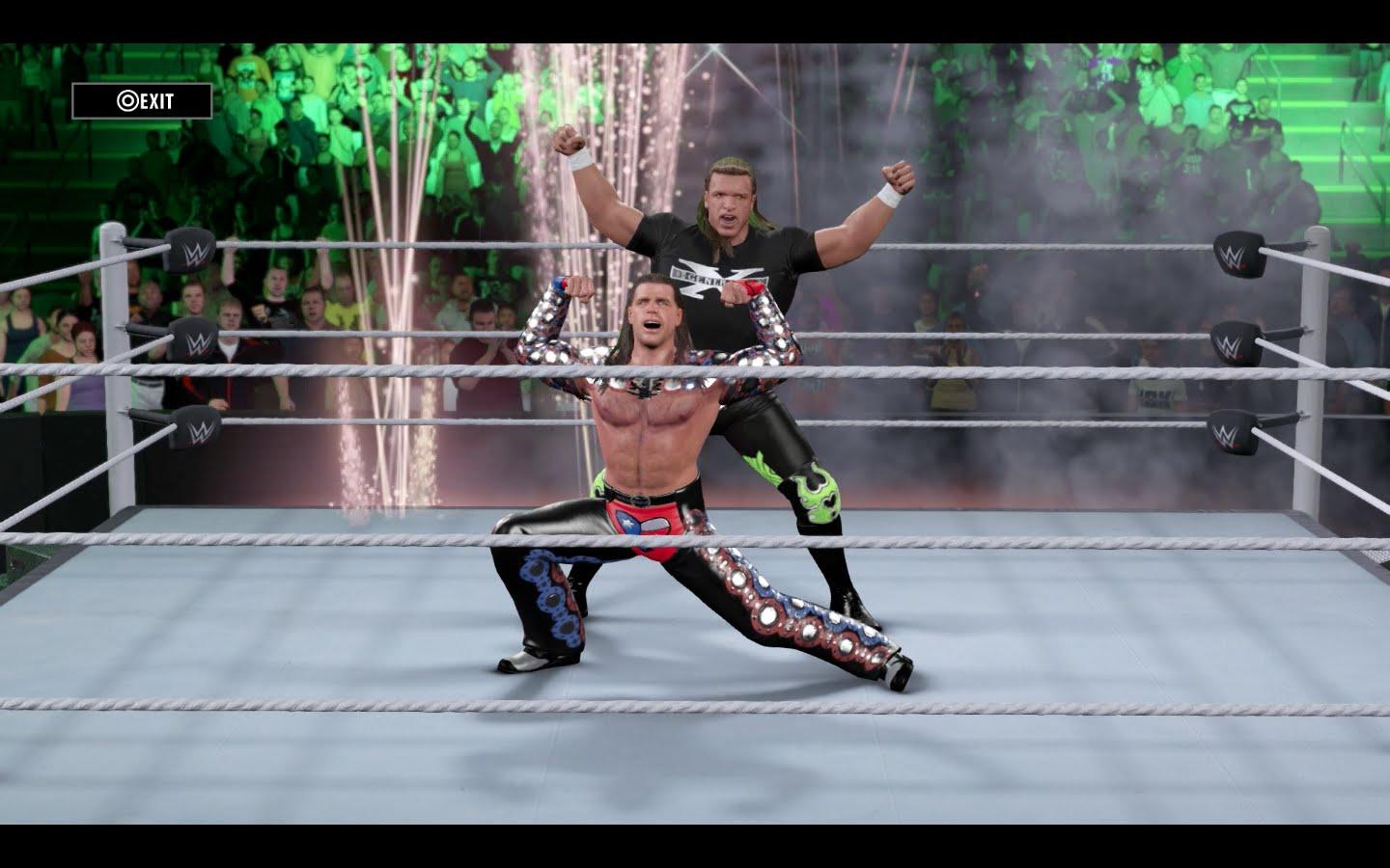 WWE 2k16 DX D Generation X Entrance ft Shawn Michaels and Triple H