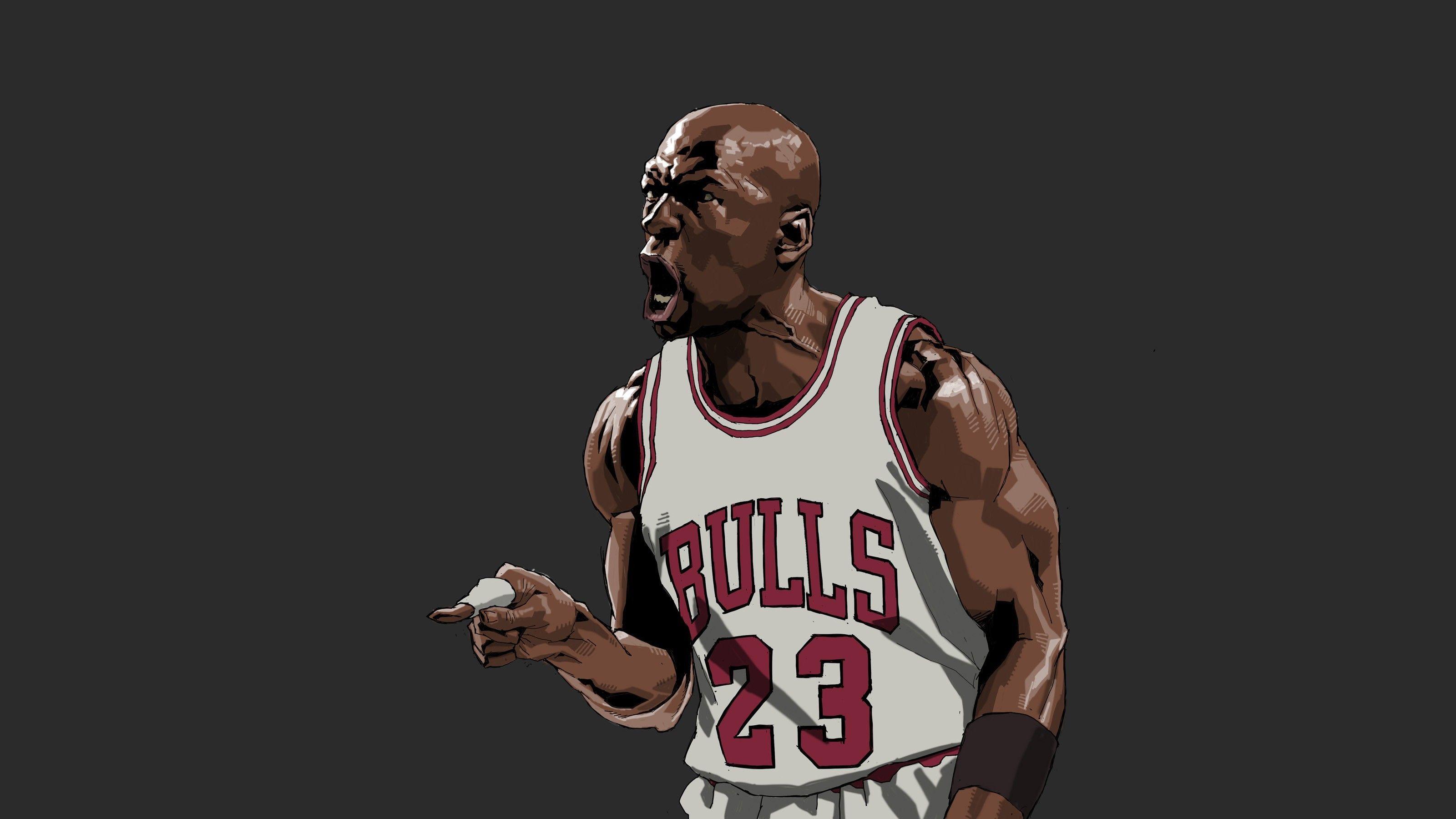 HD wallpaper: Basketball, 4K, NBA, Michael Jordan
