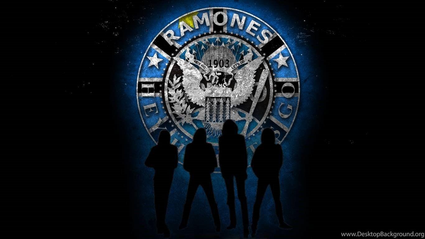 Silhouettes Ramones Wallpaper Desktop Background
