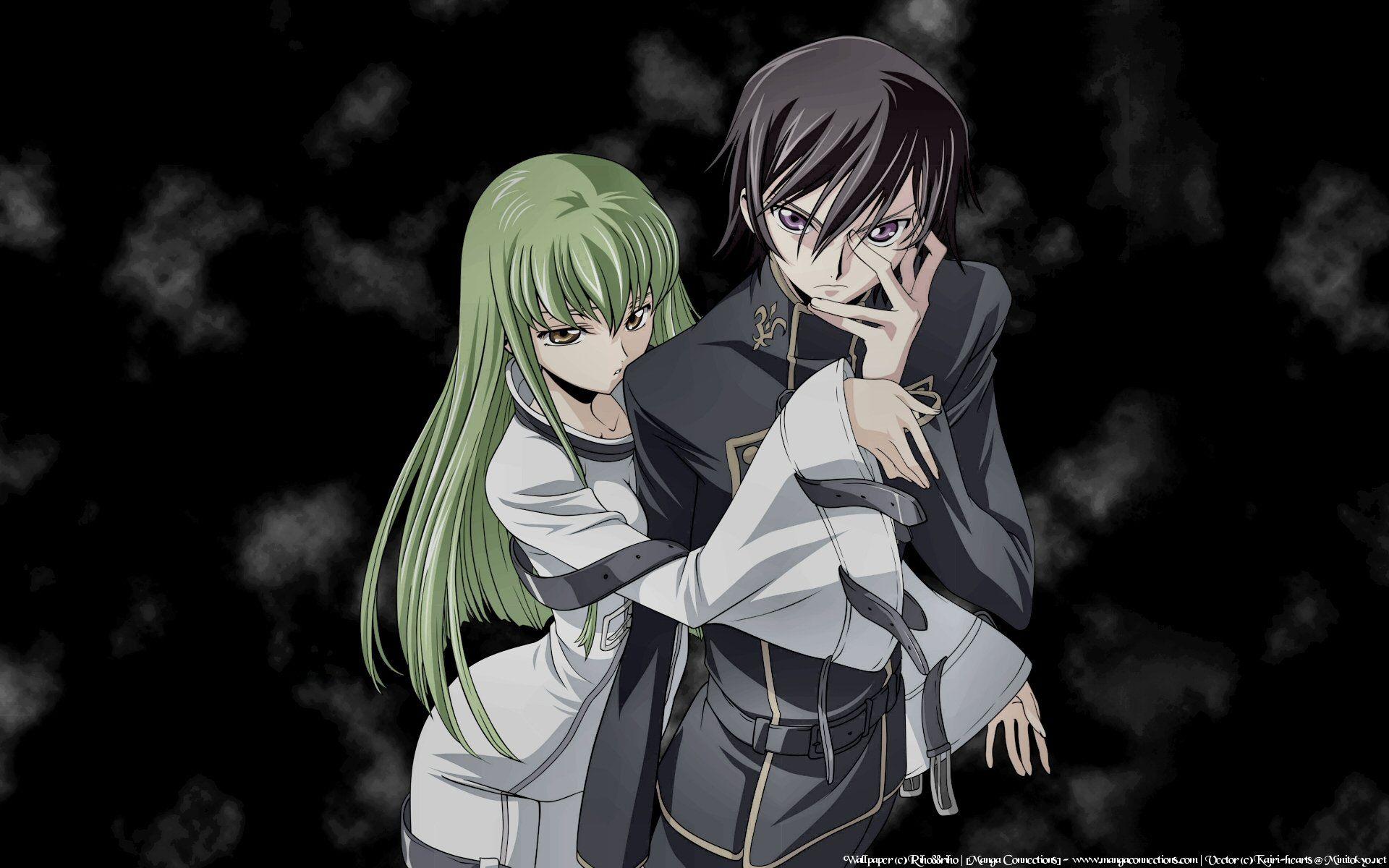 Lelouch and C.C. Wallpaper by xXxArsenicxXx on DeviantArt