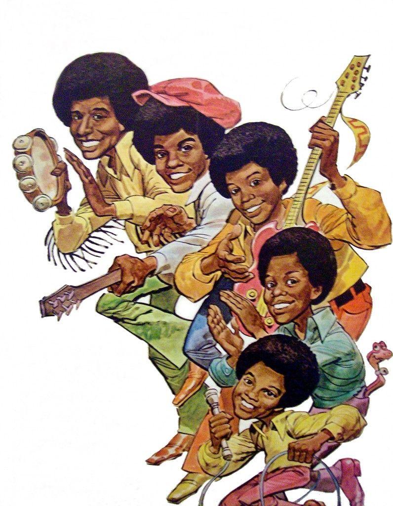 Berry Gordy and The Jackson 5ive Cartoon. The Museum Of UnCut Funk