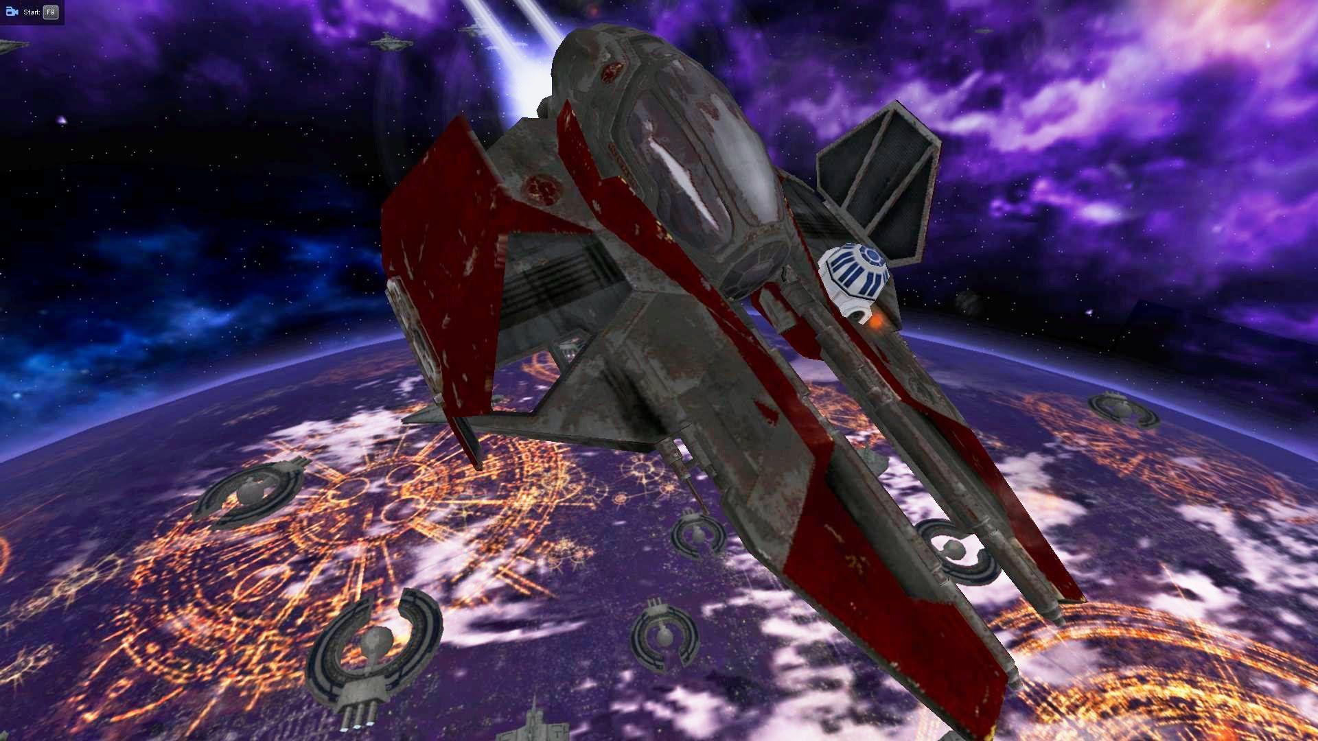 Star Wars Battlefront 2 Mods Maps [Battle Over Coruscant]