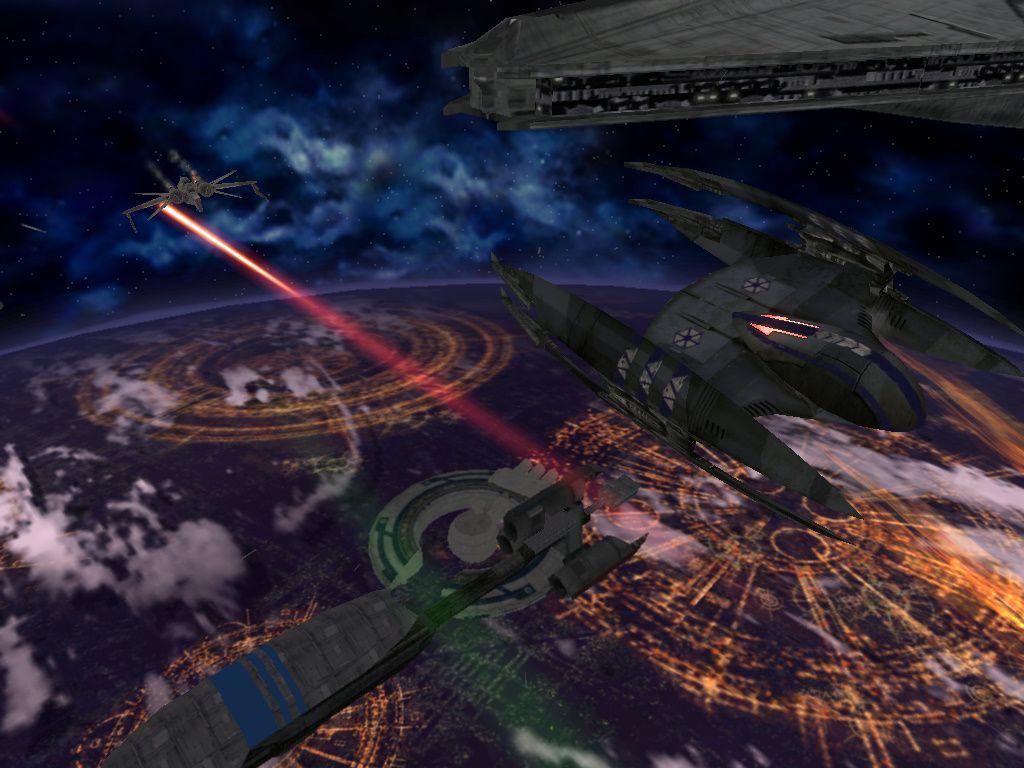 Battle Over Coruscant image Wars Battlefront II: Tides of War