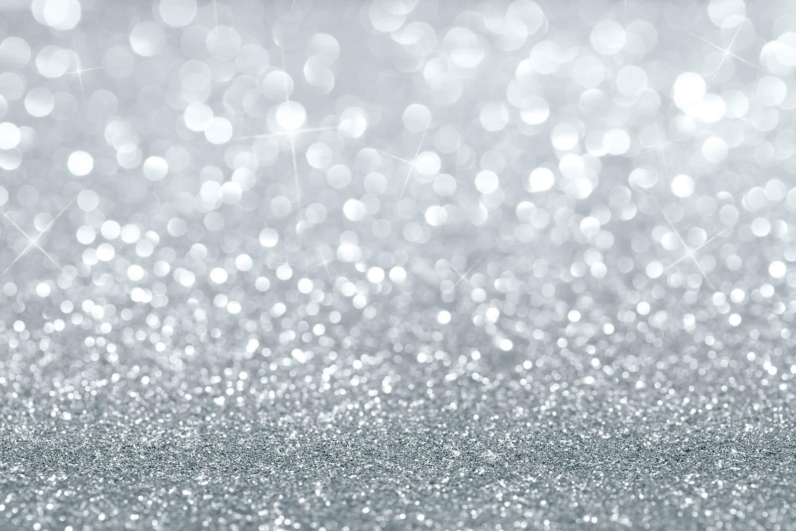 sparkling silver wallpaper