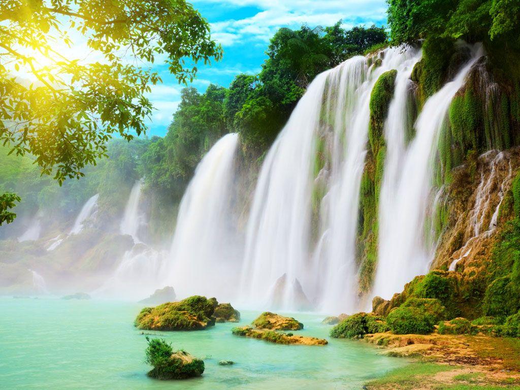 wallpaper: Waterfalls Scenery Wallpaper