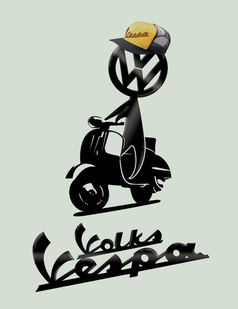 Volks Vespa Logo By Sivad Design