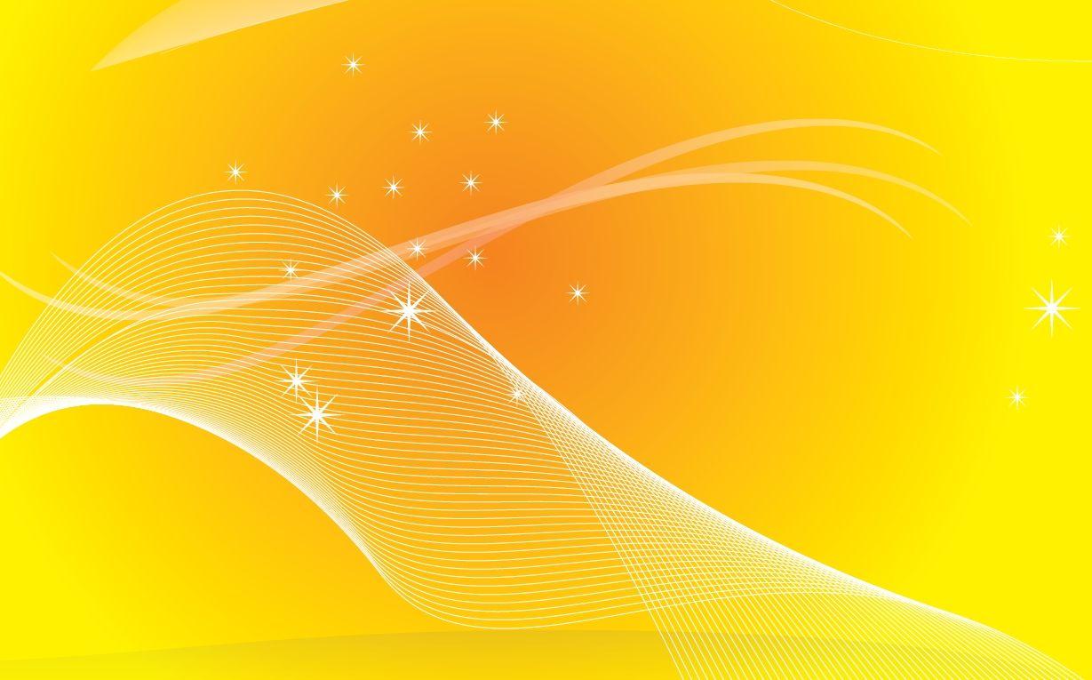Yellow Sunny Wallpaper HD Wallpaper