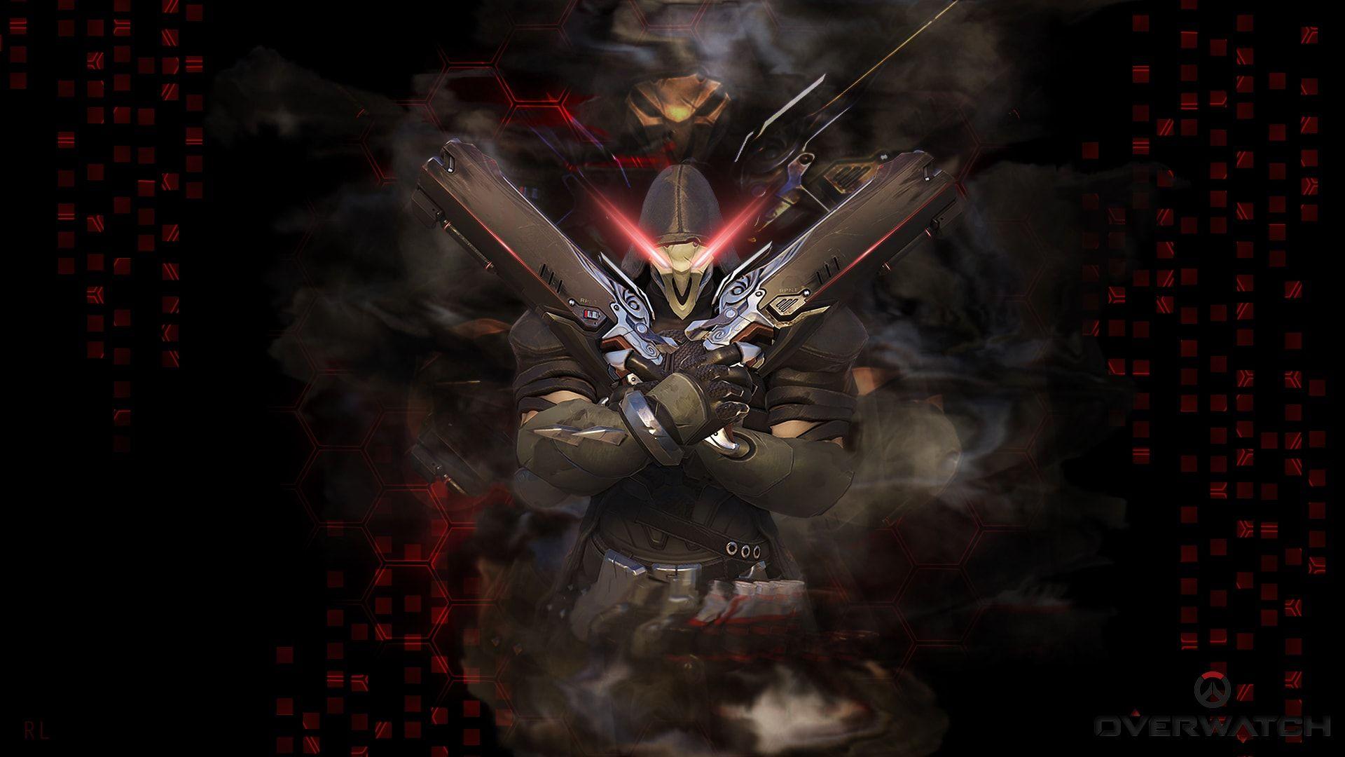 Overwatch, Reaper HD Desktop Wallpaperwallpaper.net