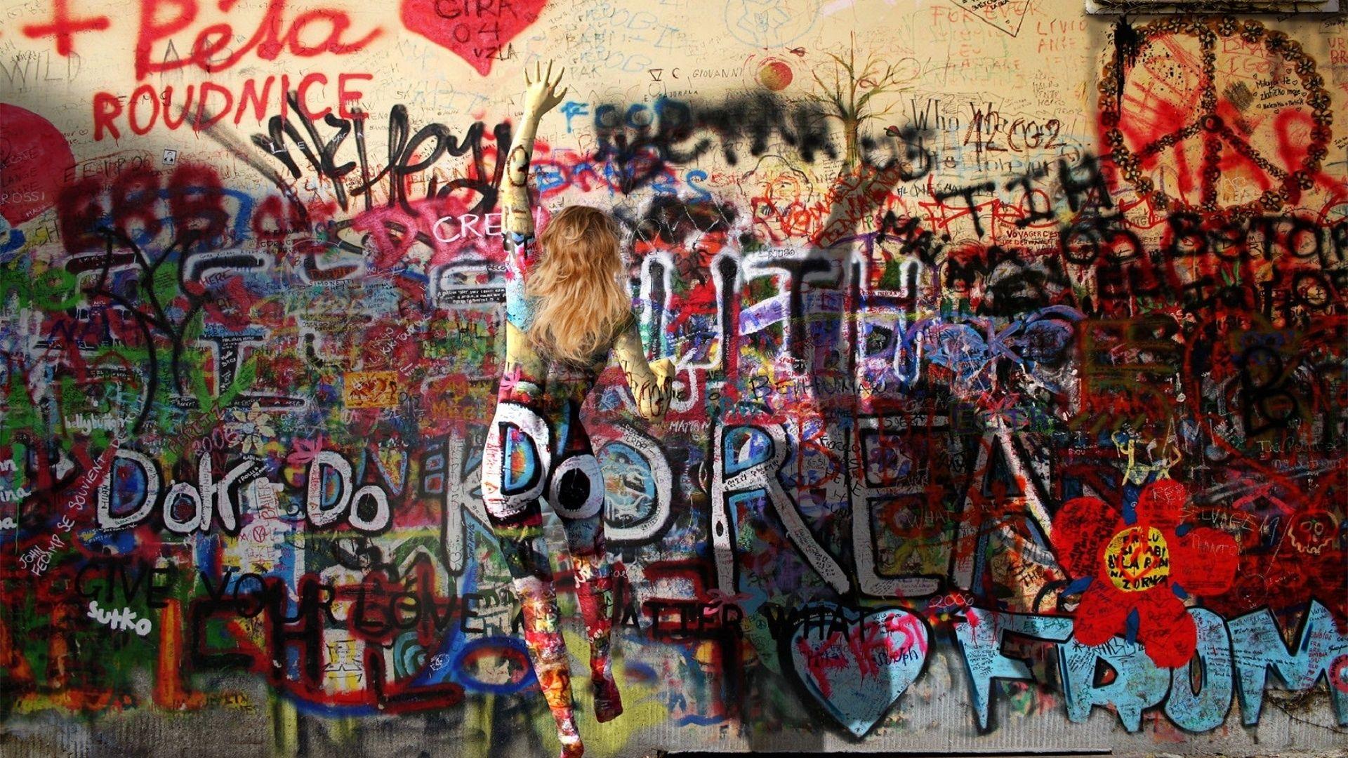 Art, Graffiti, Colors, Street Art, Body Art, Girl Arts