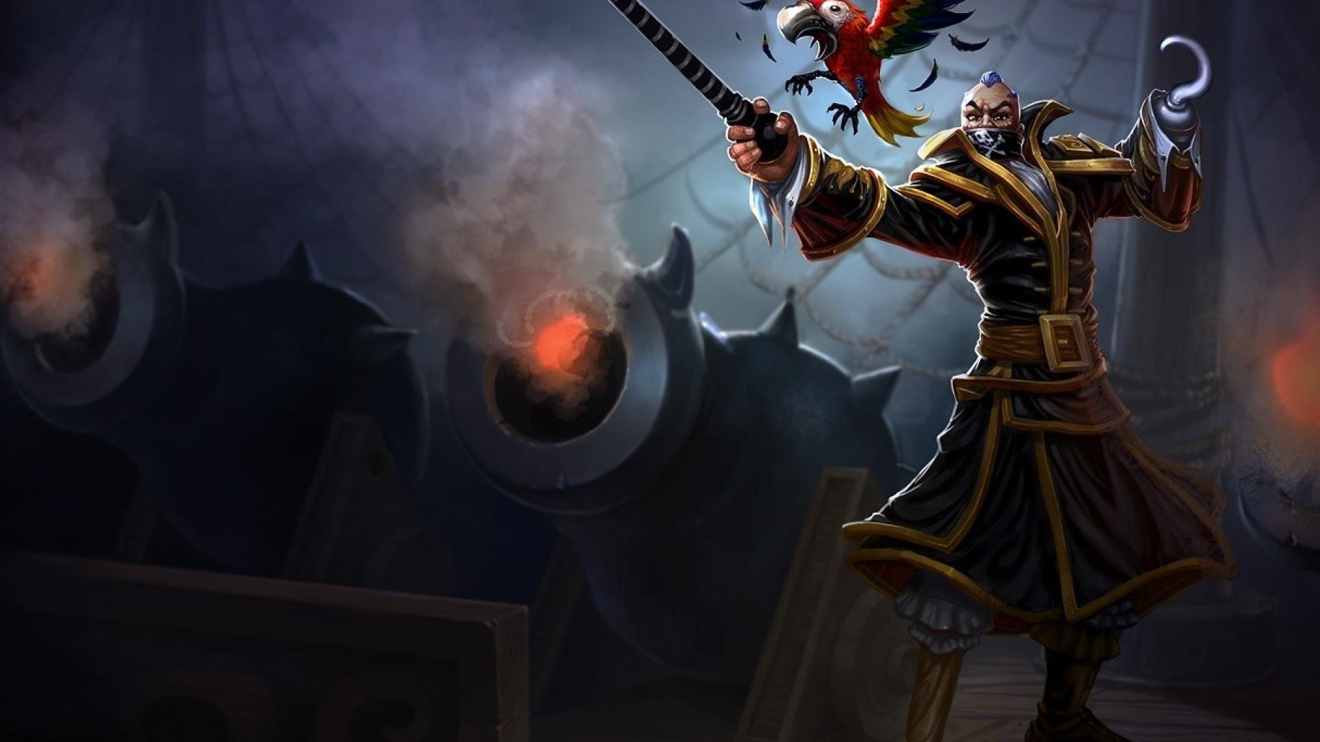 League of legends moba swain game wallpaper