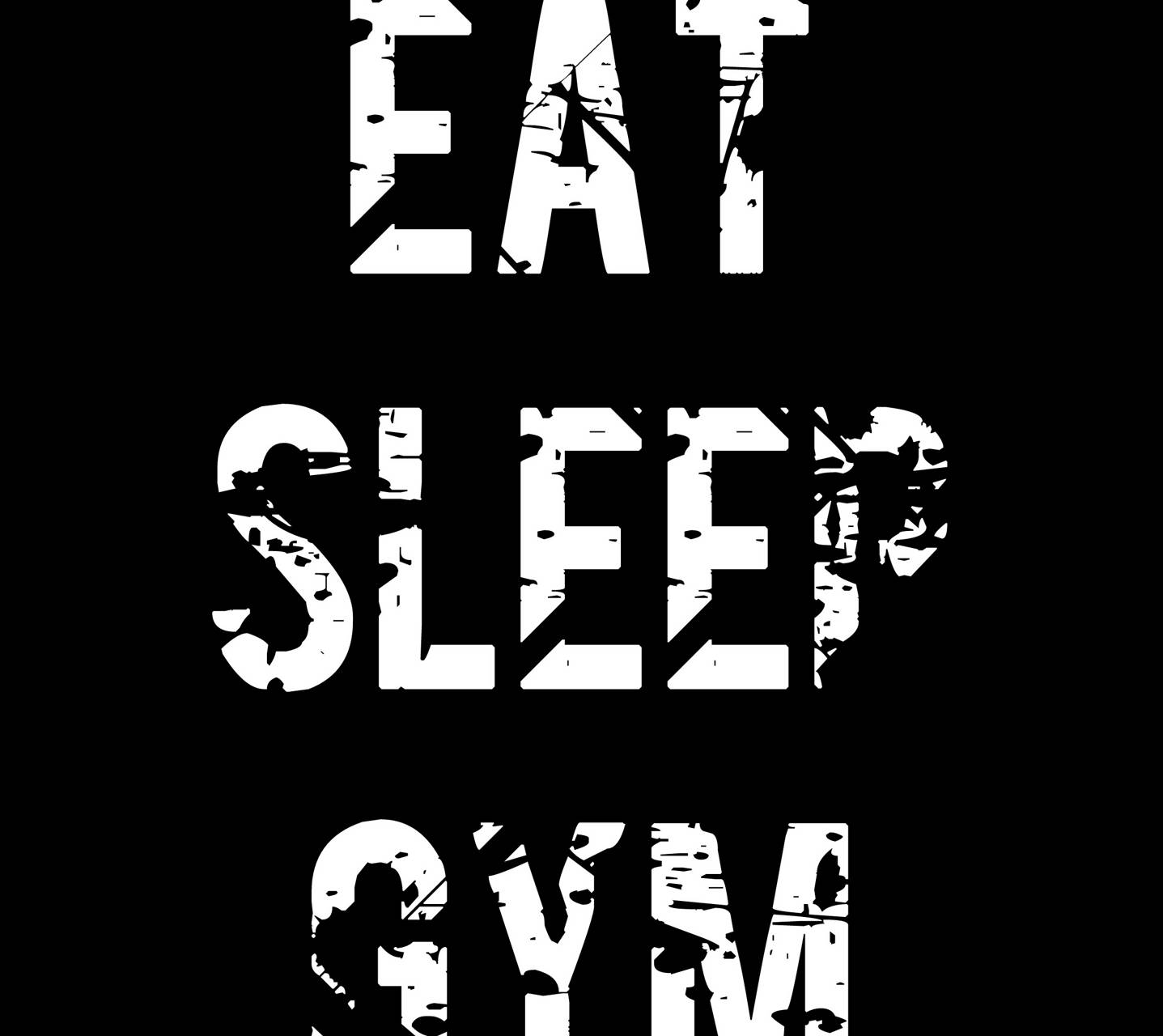 Eat Sleep Gym Repeat wallpaper