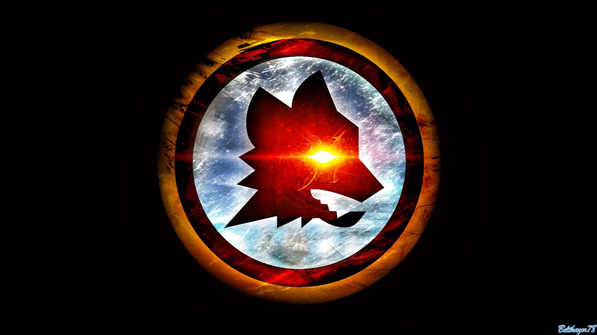 Roma Football Club Logo Wallpaper