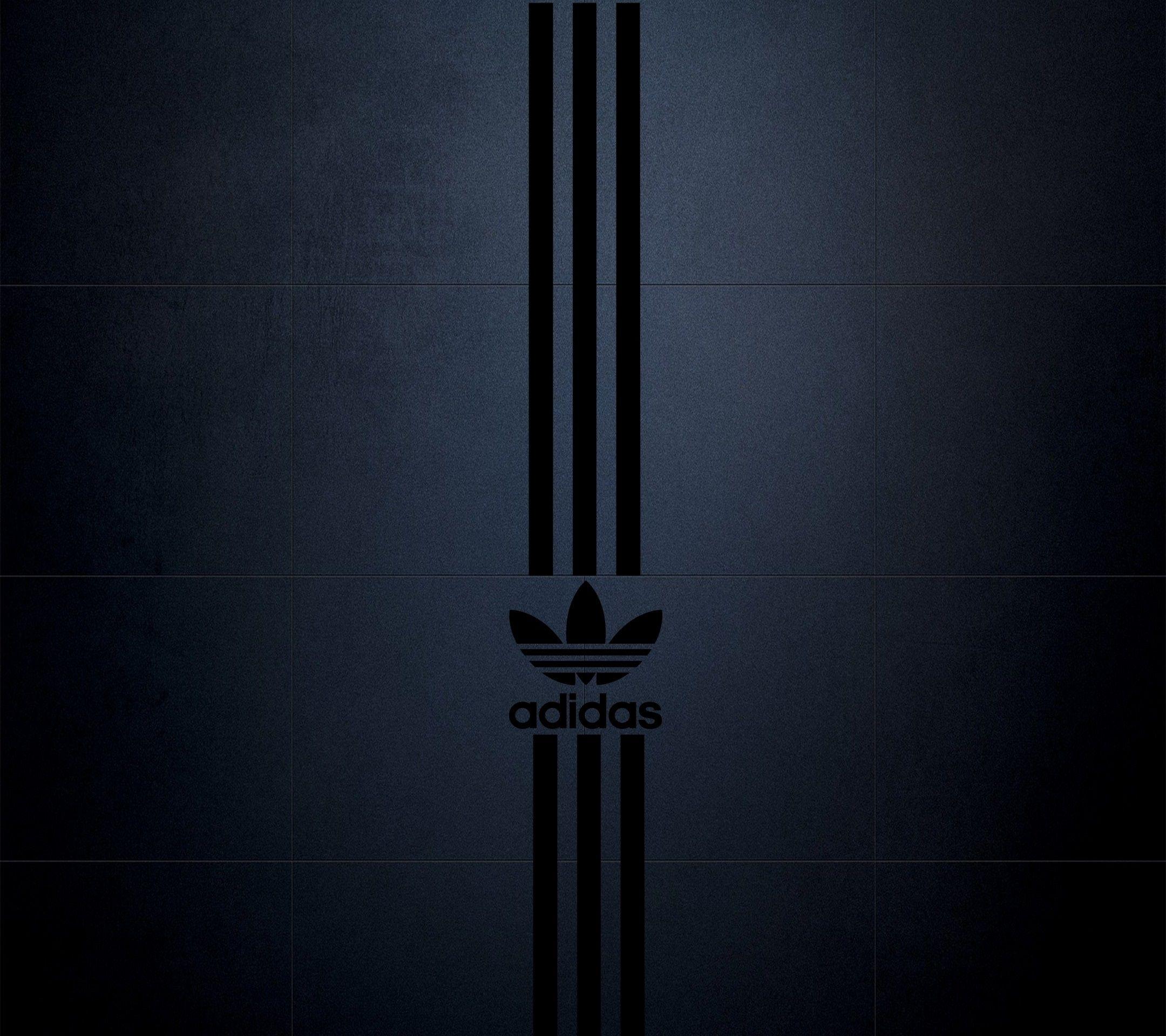 Adidas dark logo HD Adidas dark logo wallpaper